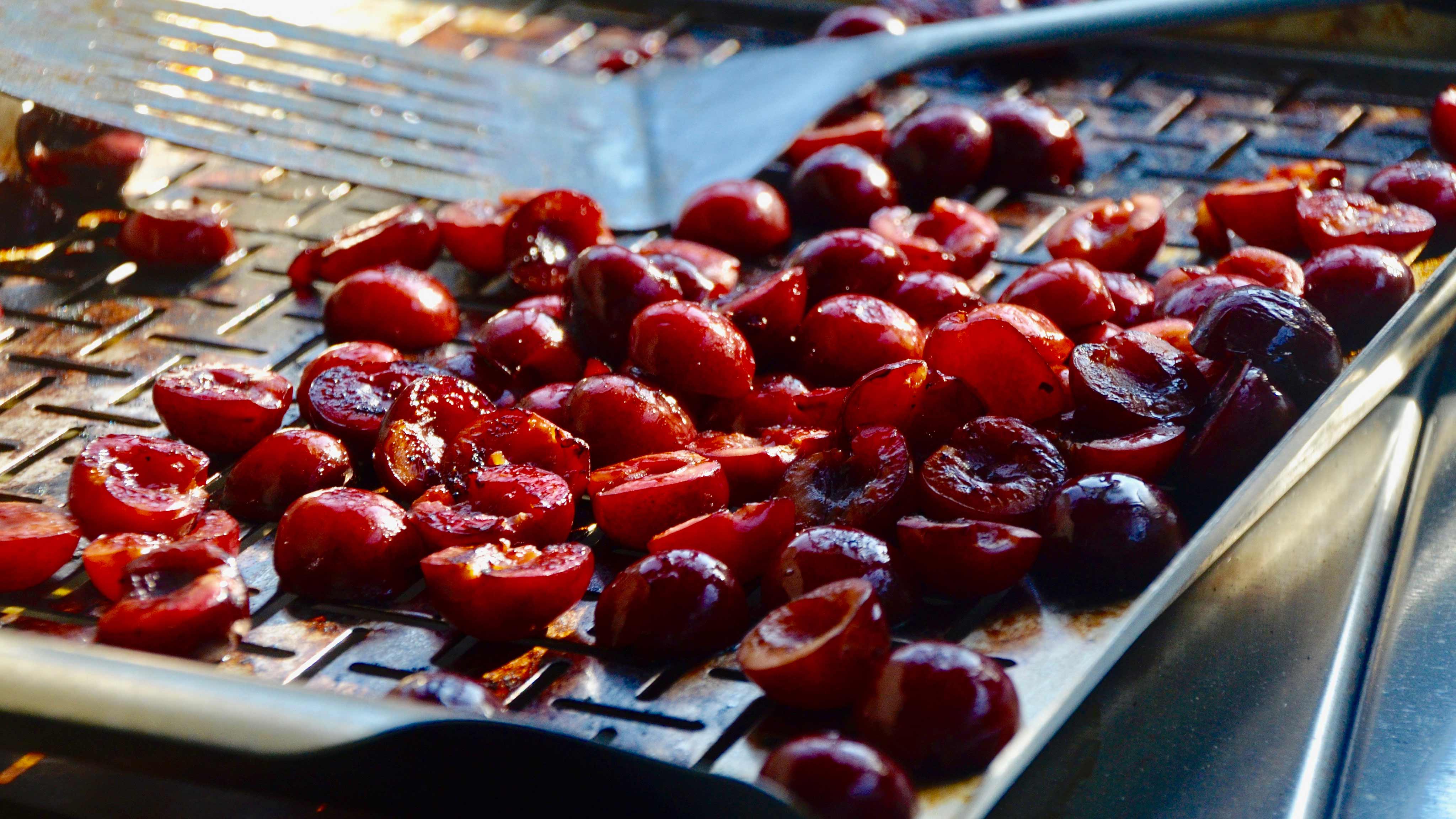 Image for Recipe Grilled Cherries