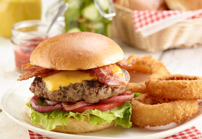 All American Bacon Cheese Burger