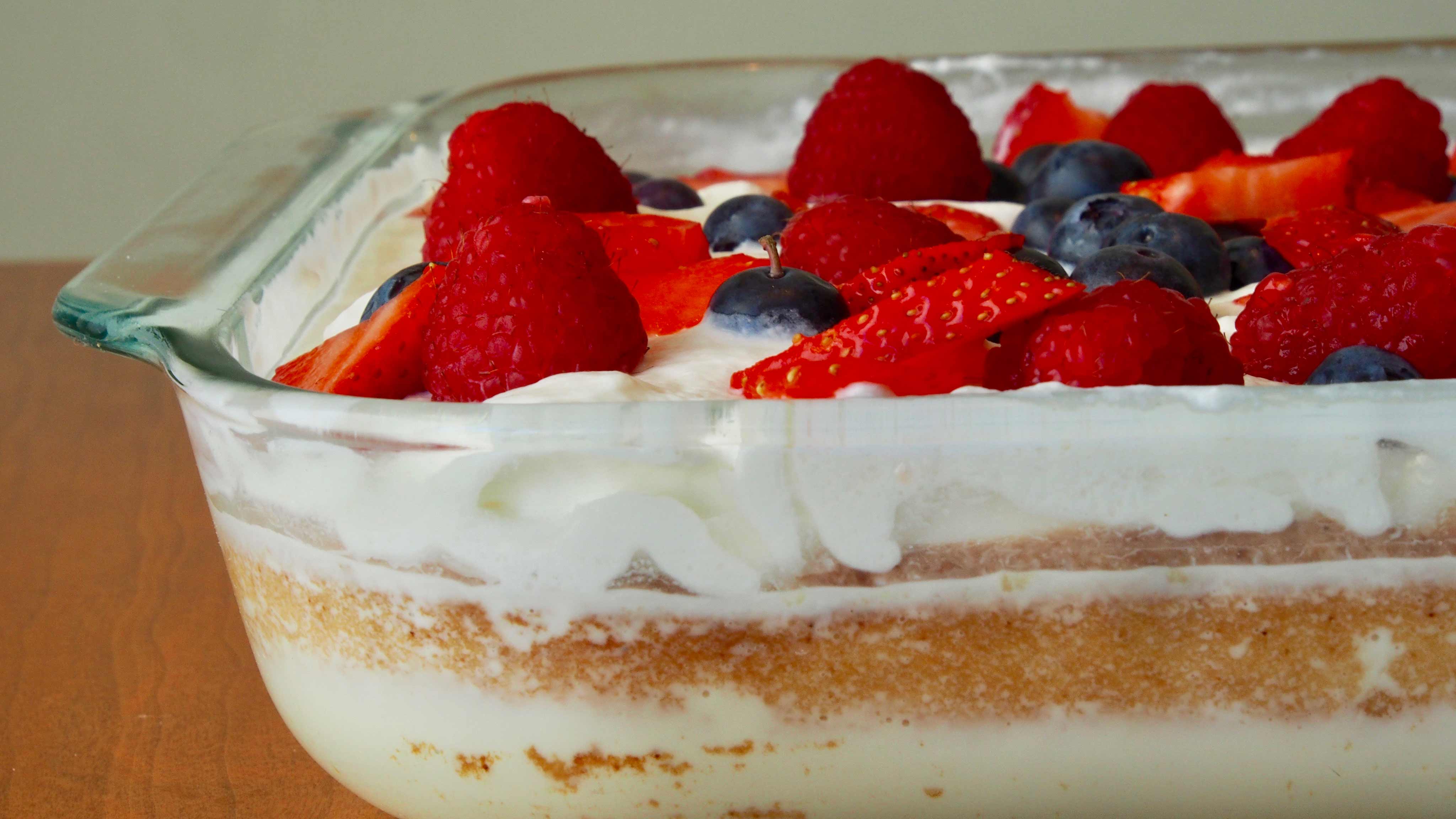 Image for Recipe Tres Leches Cake with Berries 