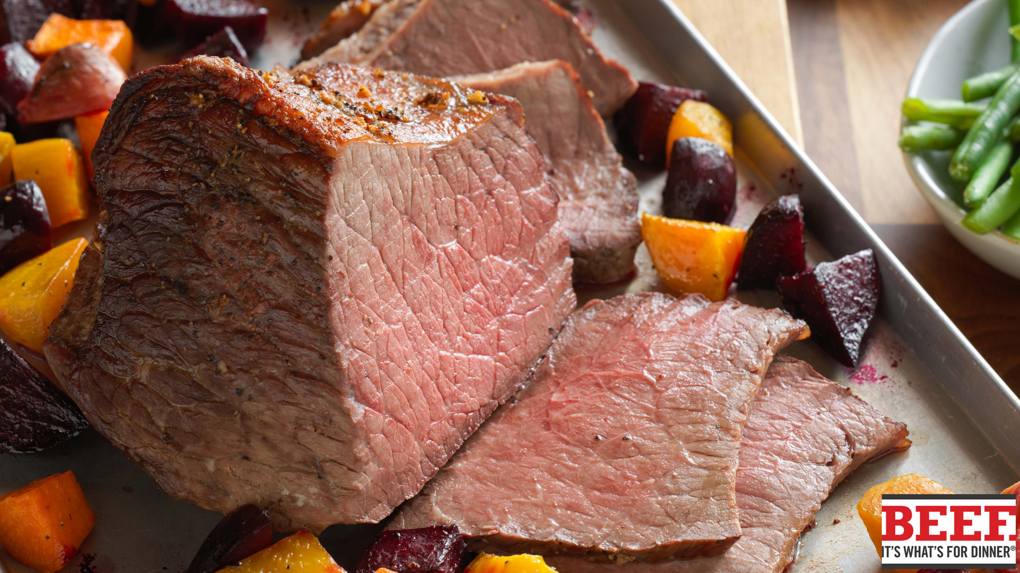 Image for Recipe One Pan Beef Roast with Root Vegetables