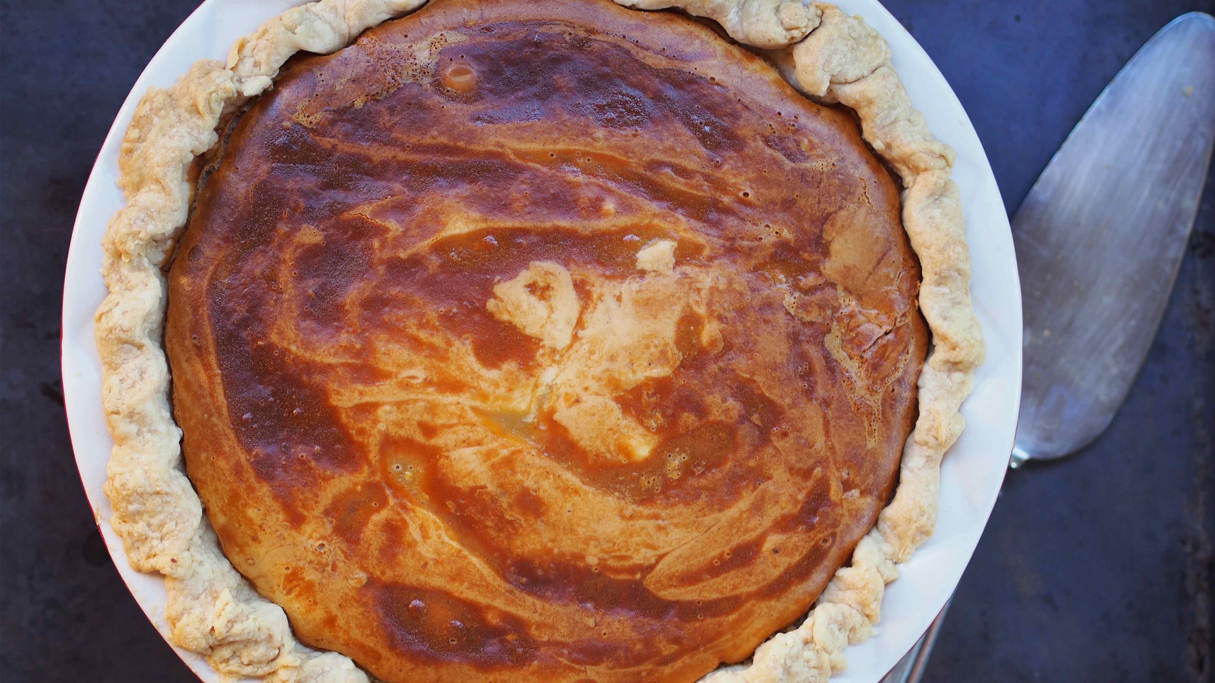 Image for Recipe Pumpkin Cheesecake Pie