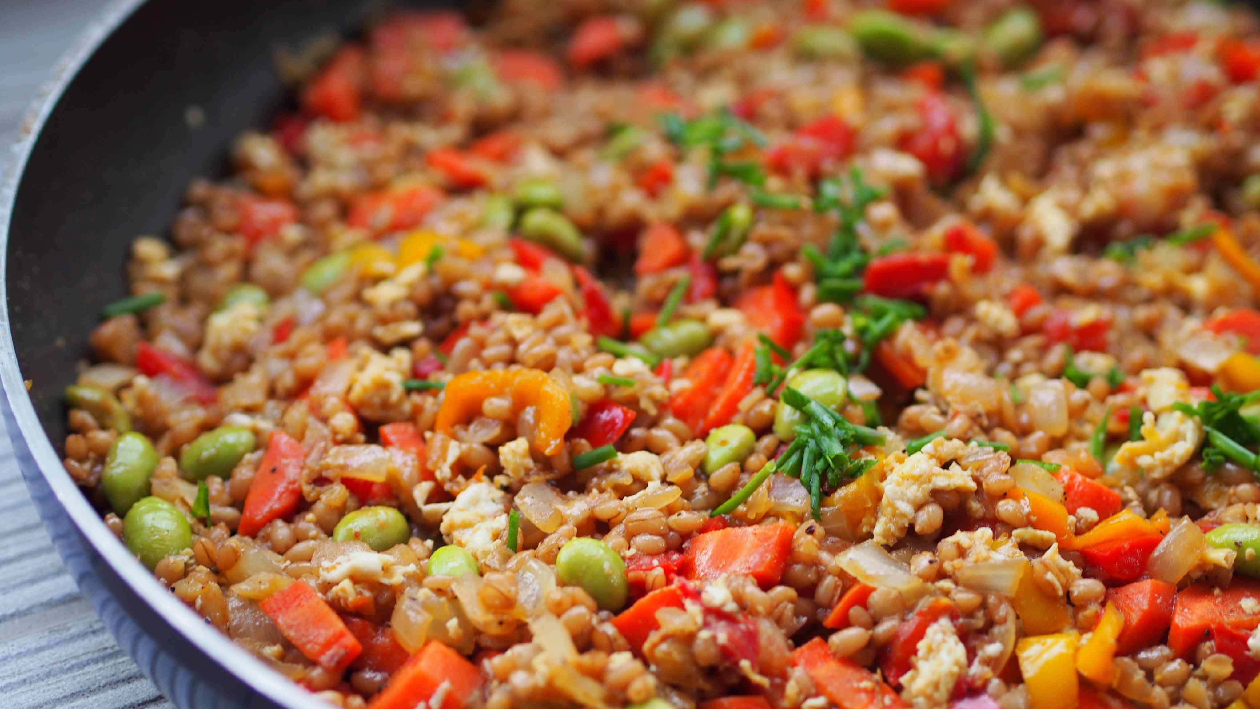 Image for Recipe Farro 'Fried' Rice