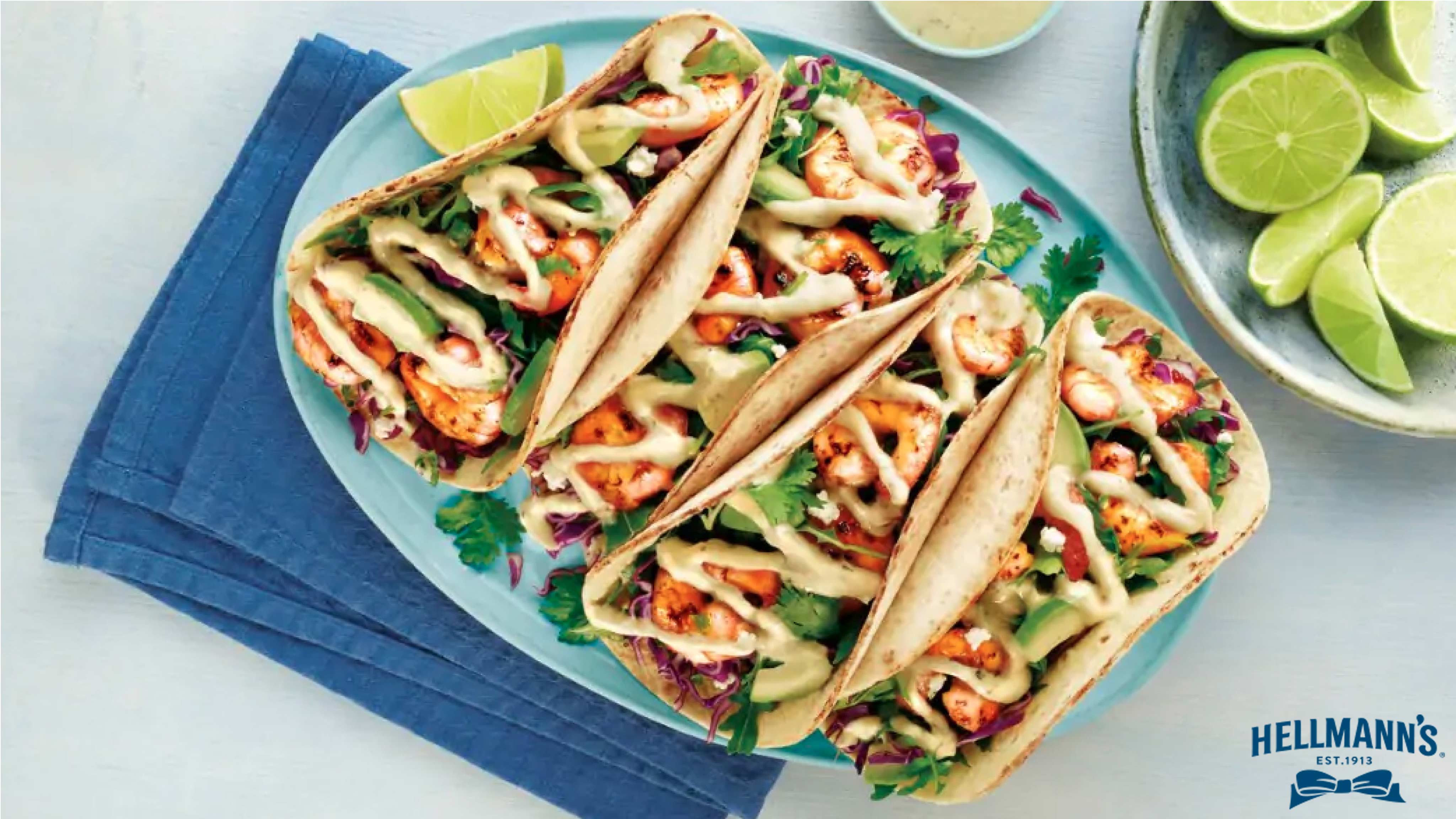 Image for Recipe Cilantro Lime Shrimp Tacos