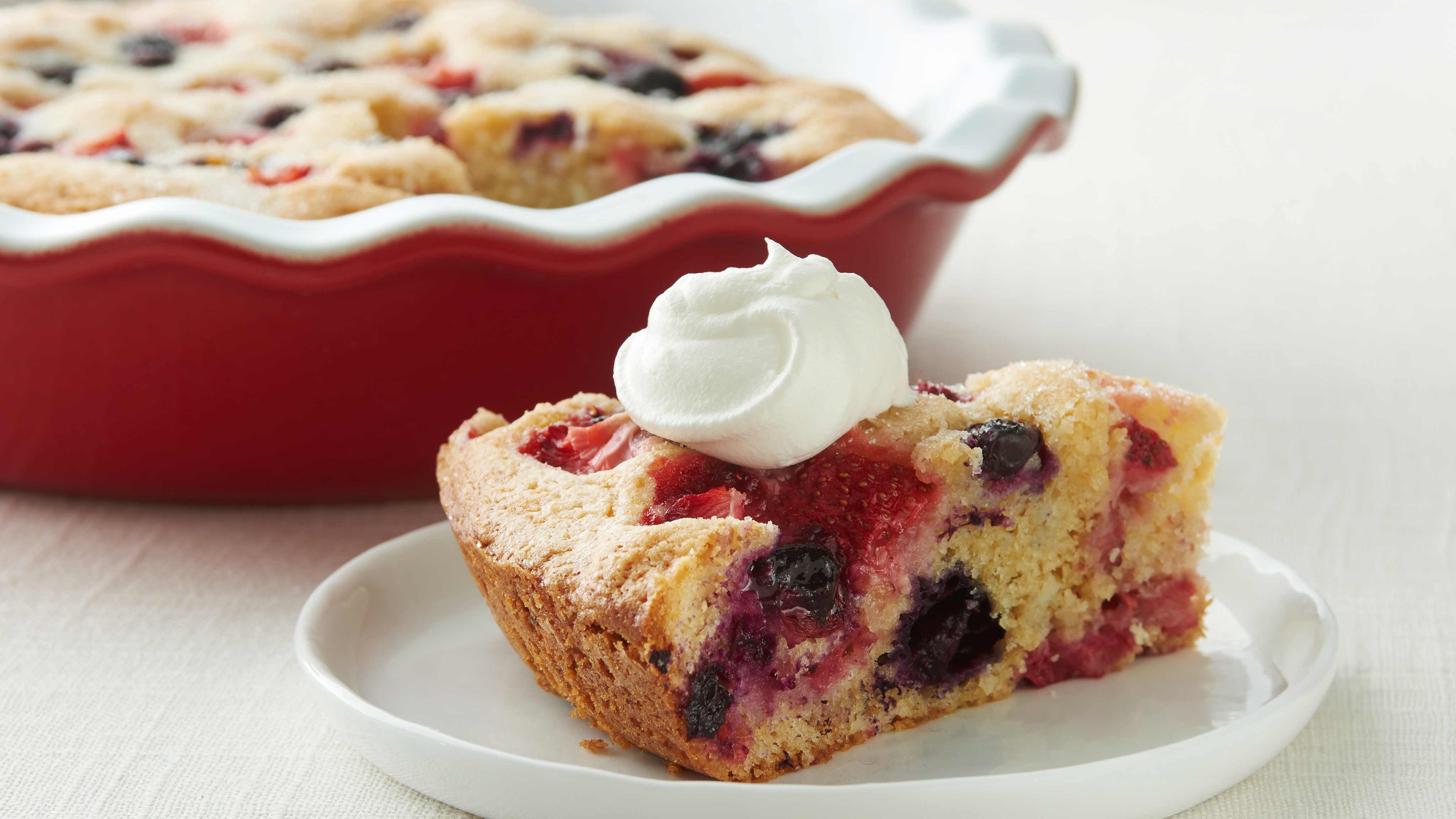 Image for Recipe Easy Triple Berry Cake