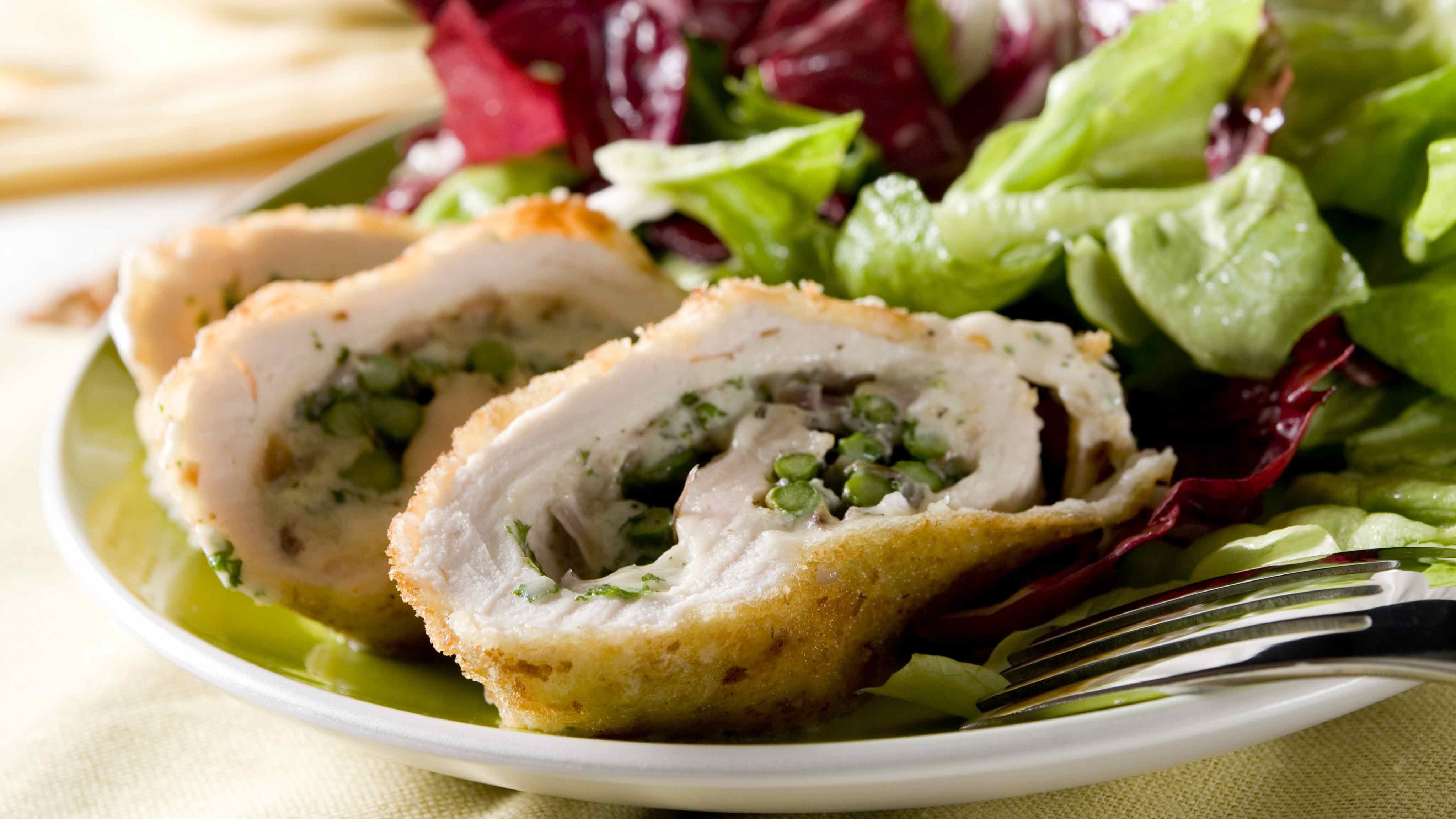 Image for Recipe Asparagus and Cheese Stuffed Chicken Breast
