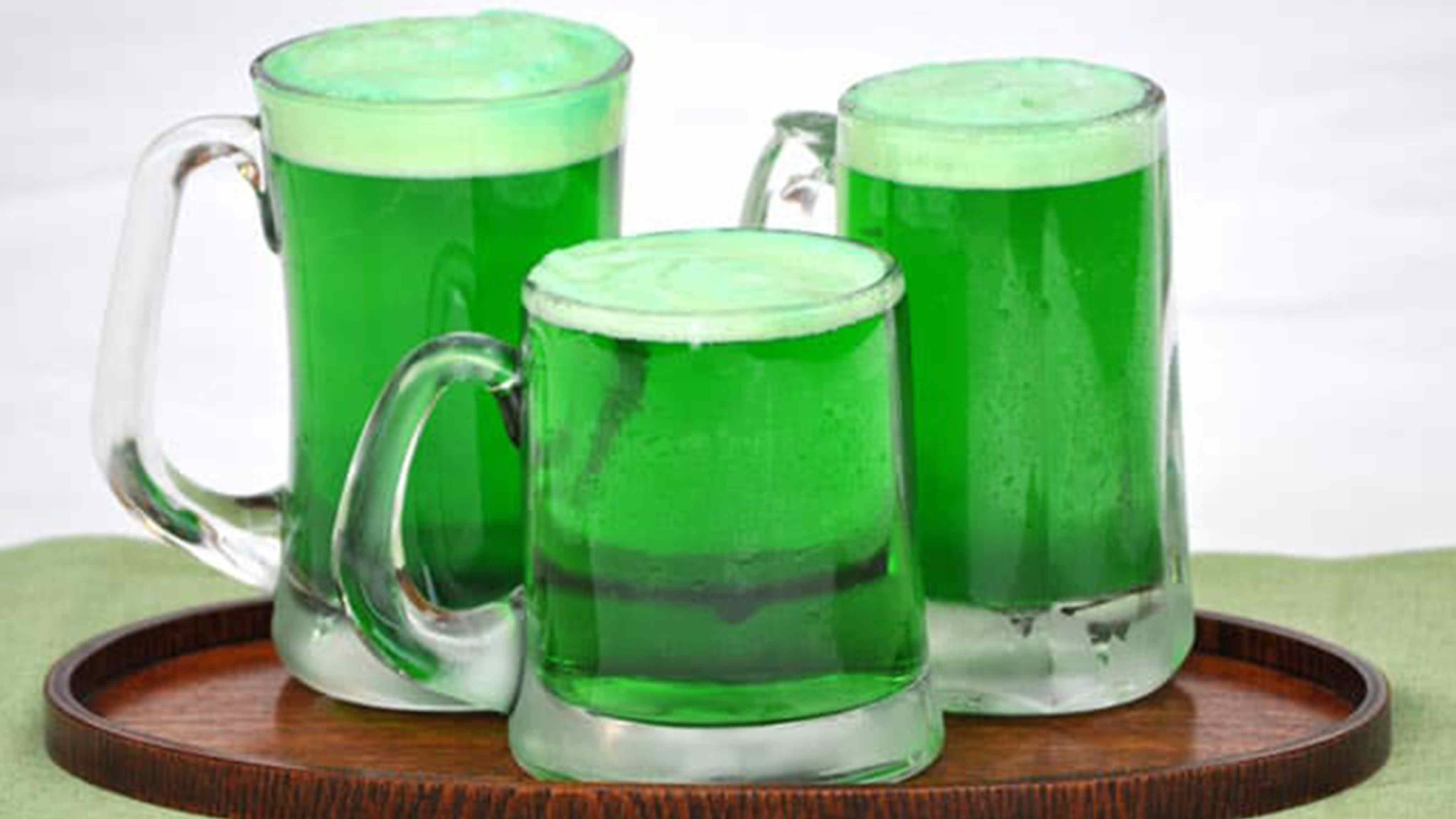 Image for Recipe How to Make Green Beer