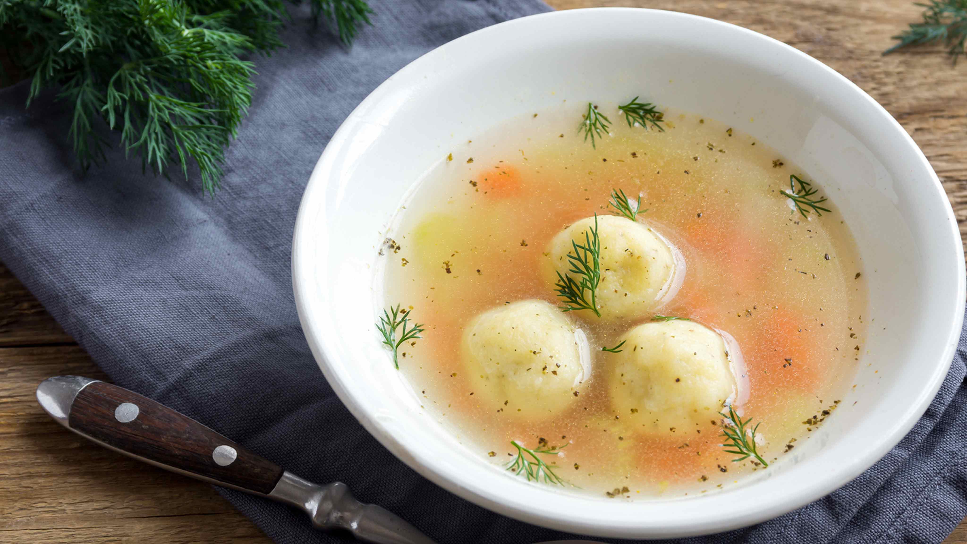 Matzo Ball Soup With Celery and Dill Recipe - NYT Cooking