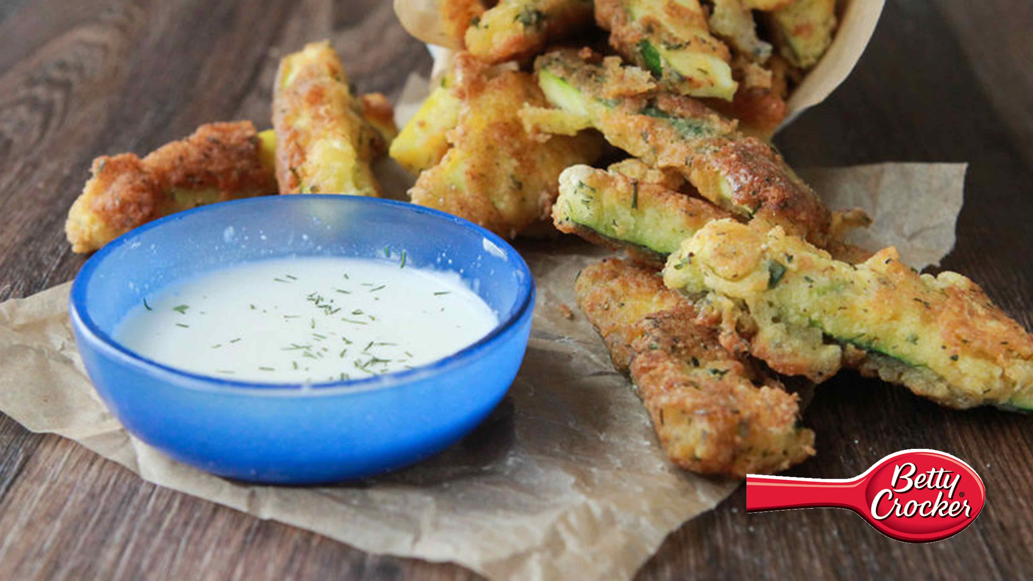 Image for Recipe Ranch Fried Zucchini