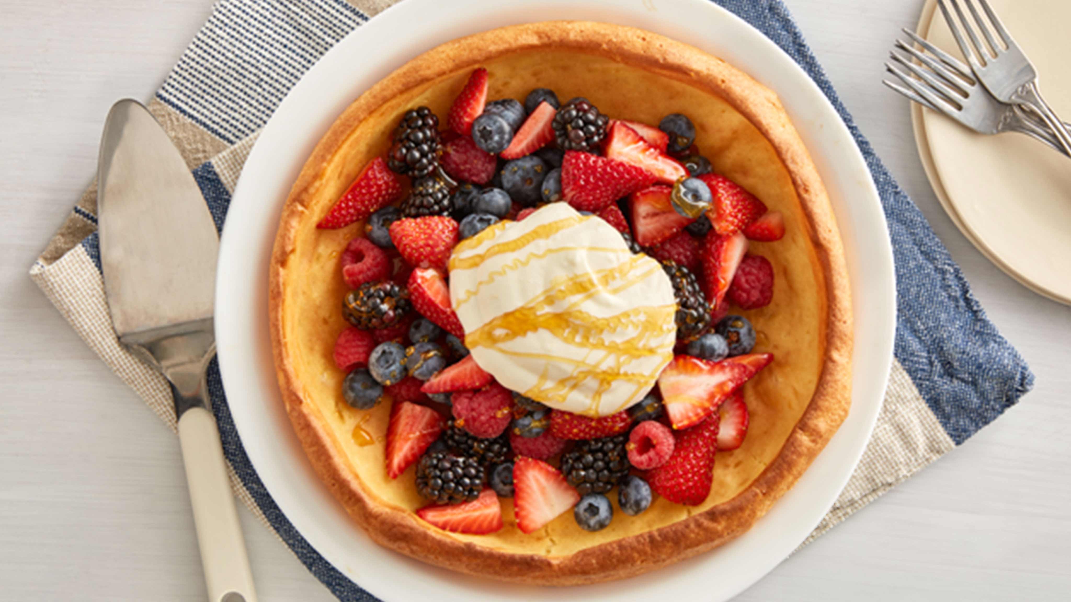 Image for Recipe Berries and Cream Dutch Baby
