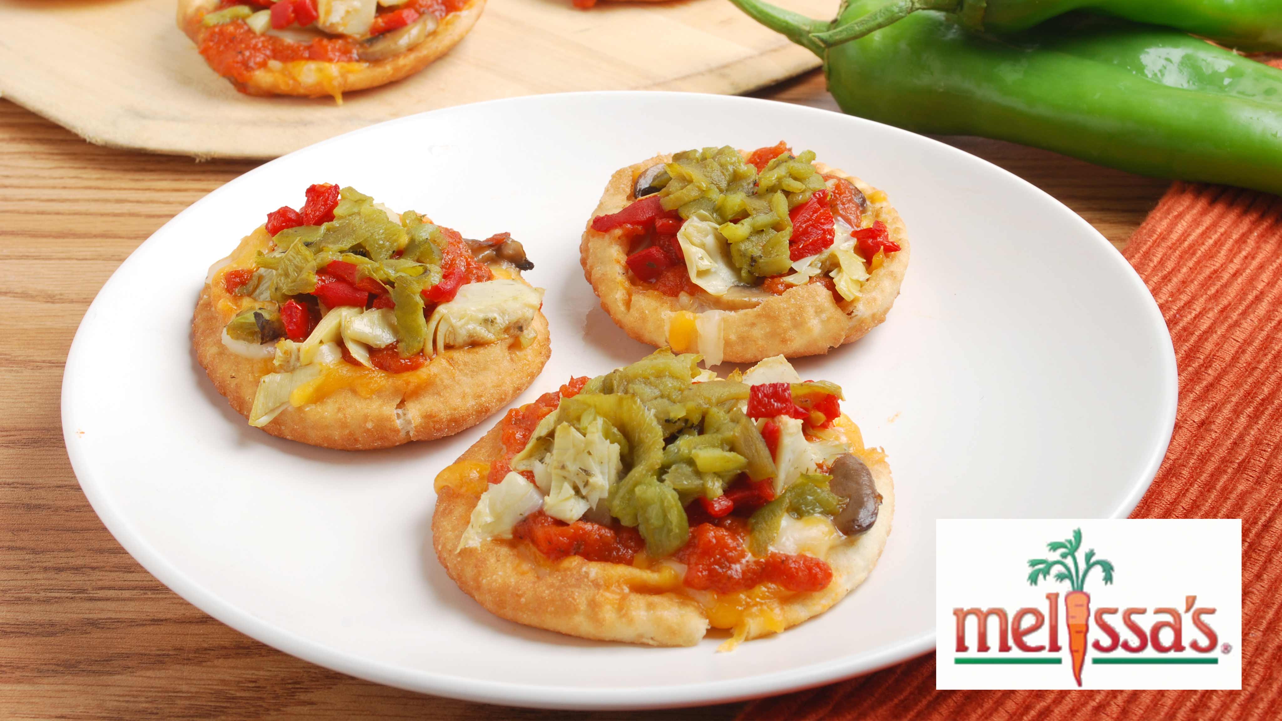 Image for Recipe Flash Fried Hatch Pizza Nibbles