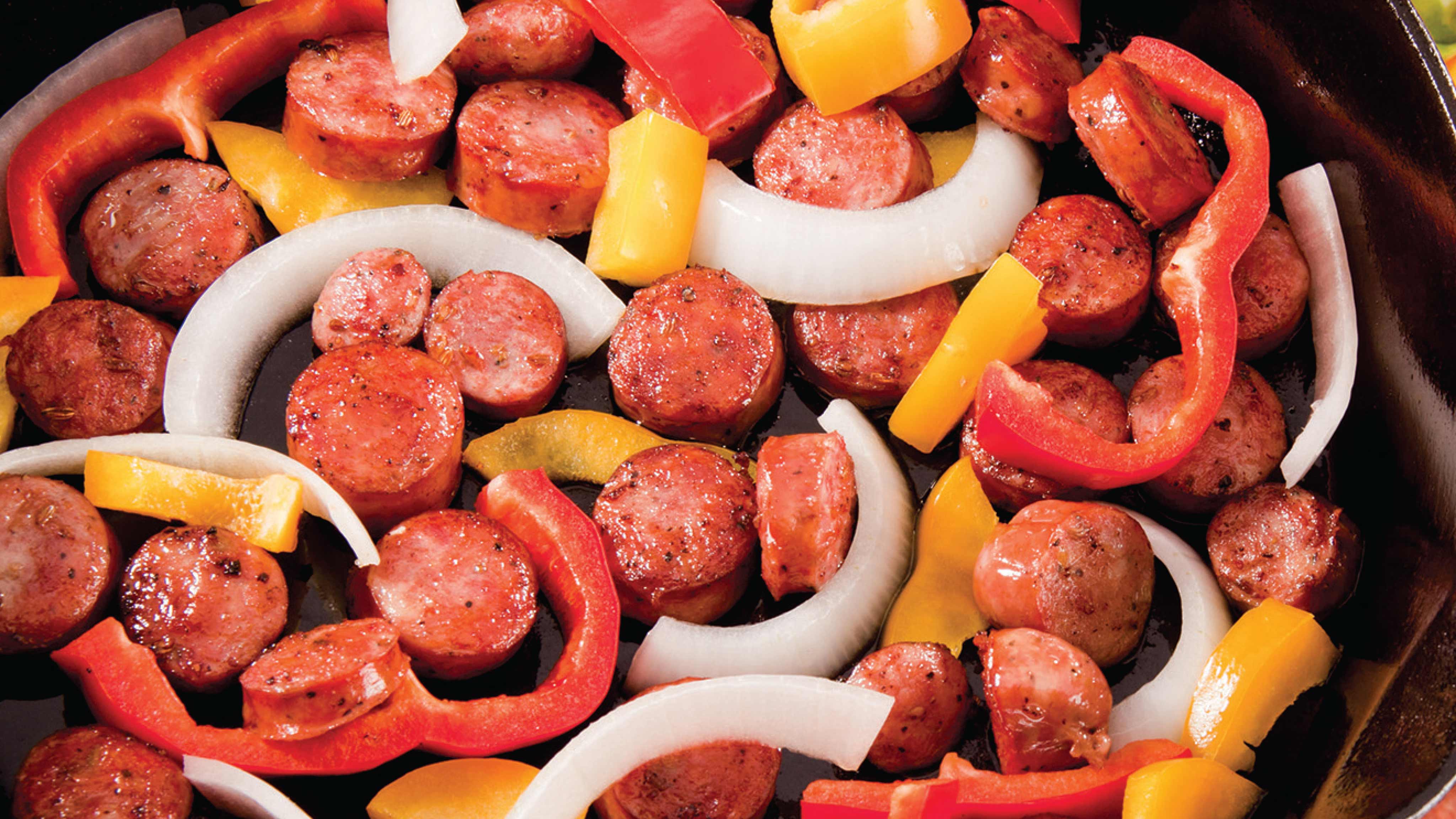Image for Recipe Sausage, Peppers and Onions