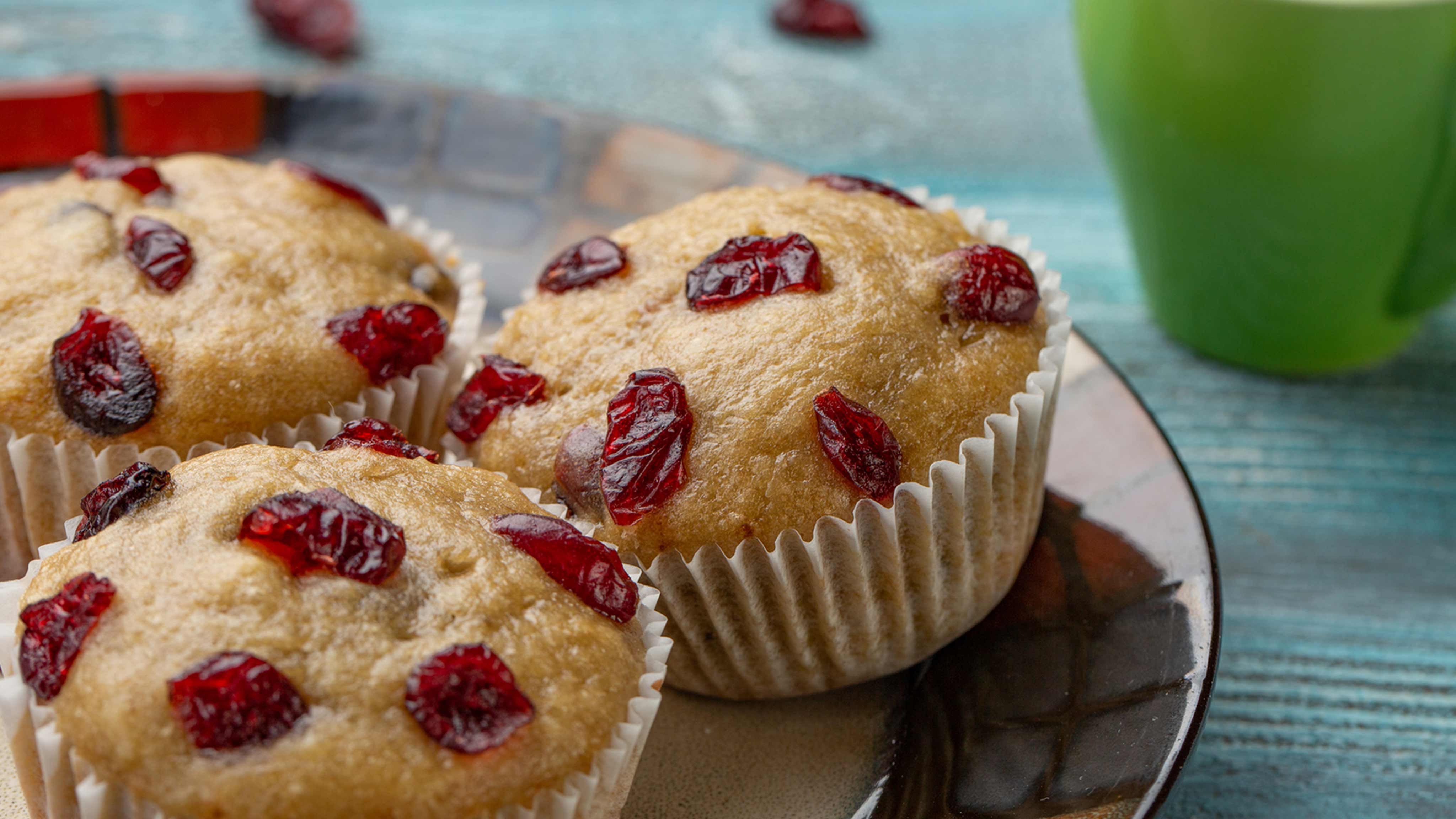 Image for Recipe Dried Cherry Vanilla Cupcakes