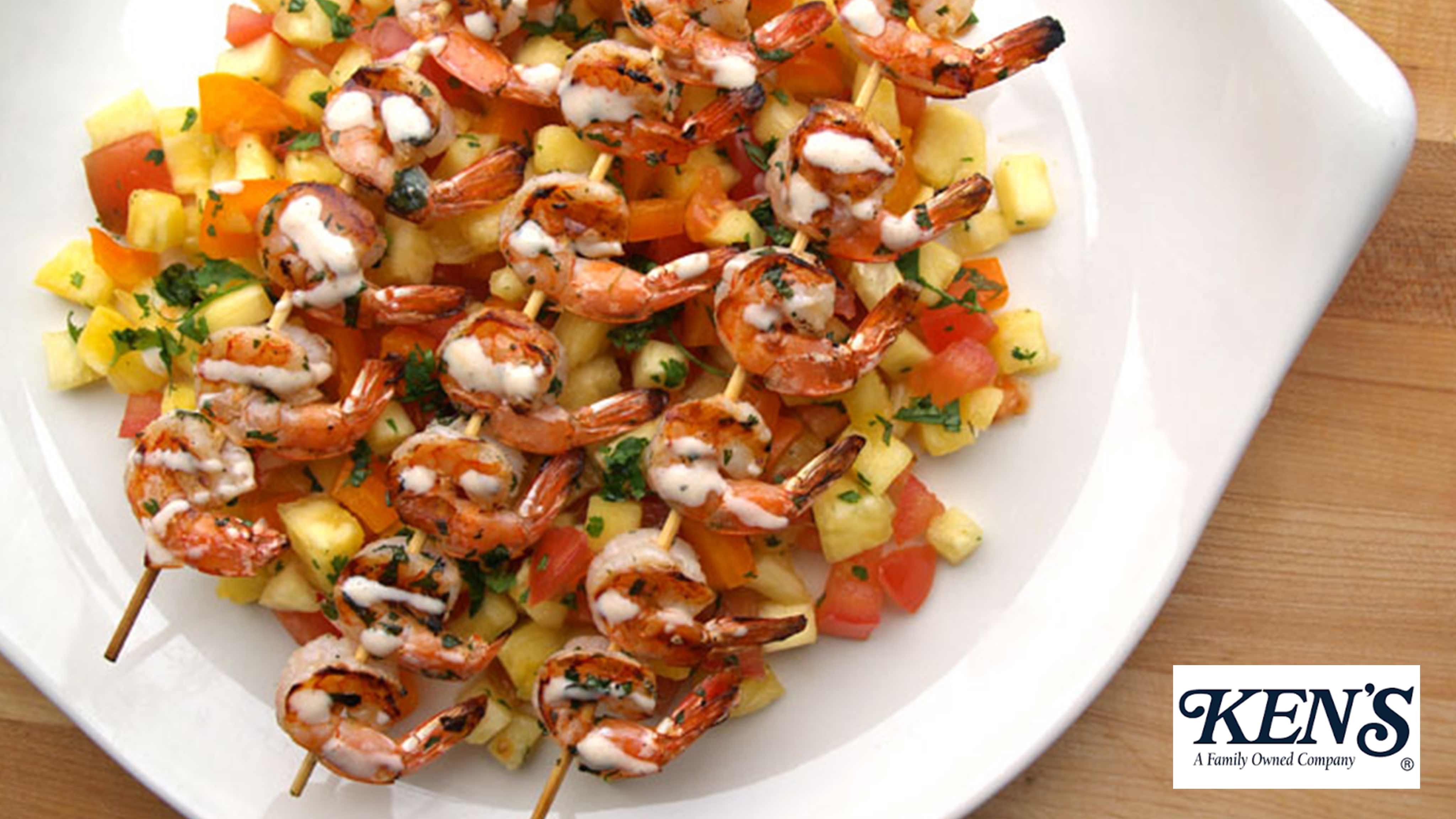 Image for Recipe Grilled Shrimp with Pineapple Salsa