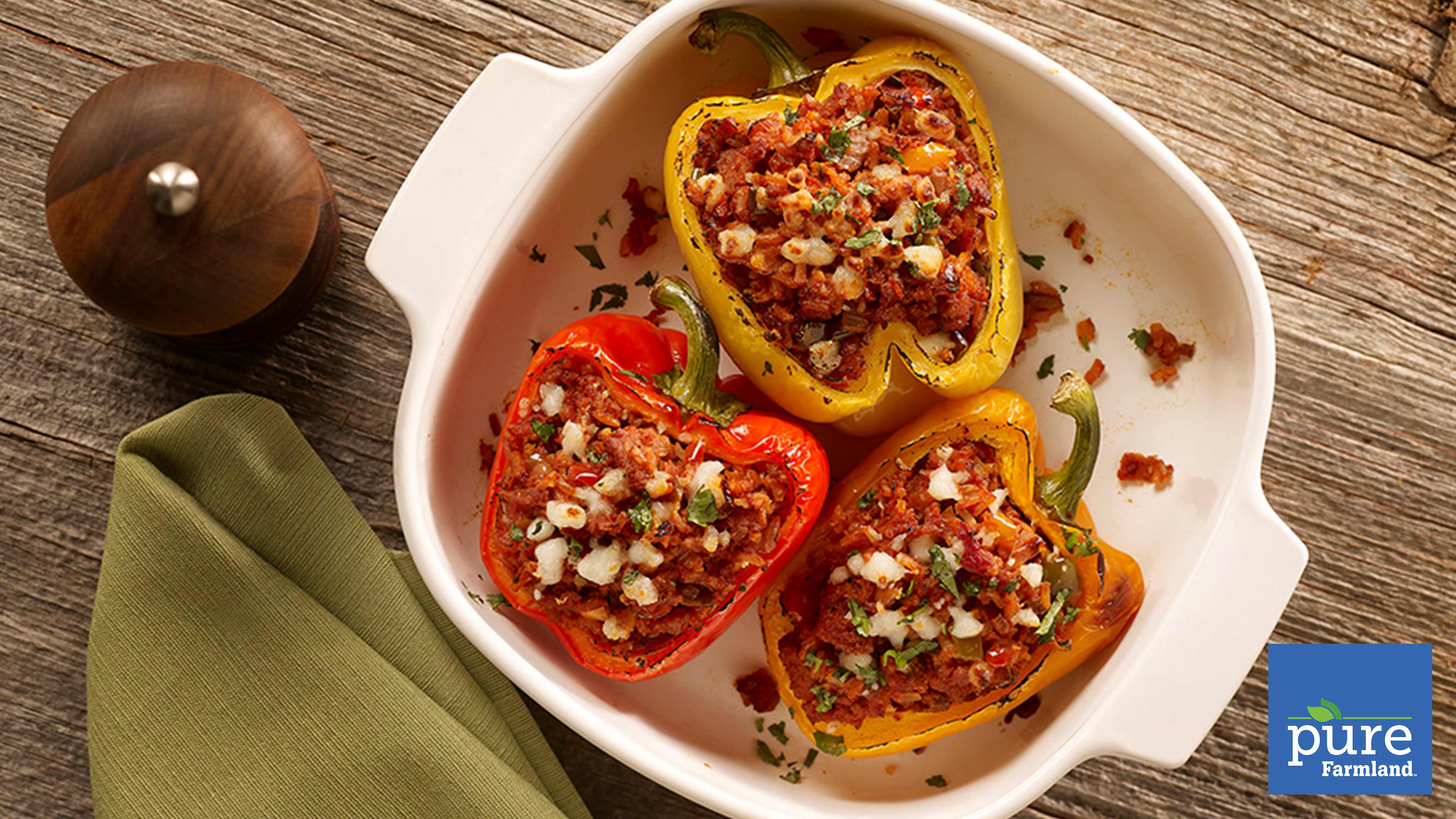 Image for Recipe Vegetarian Stuffed Peppers