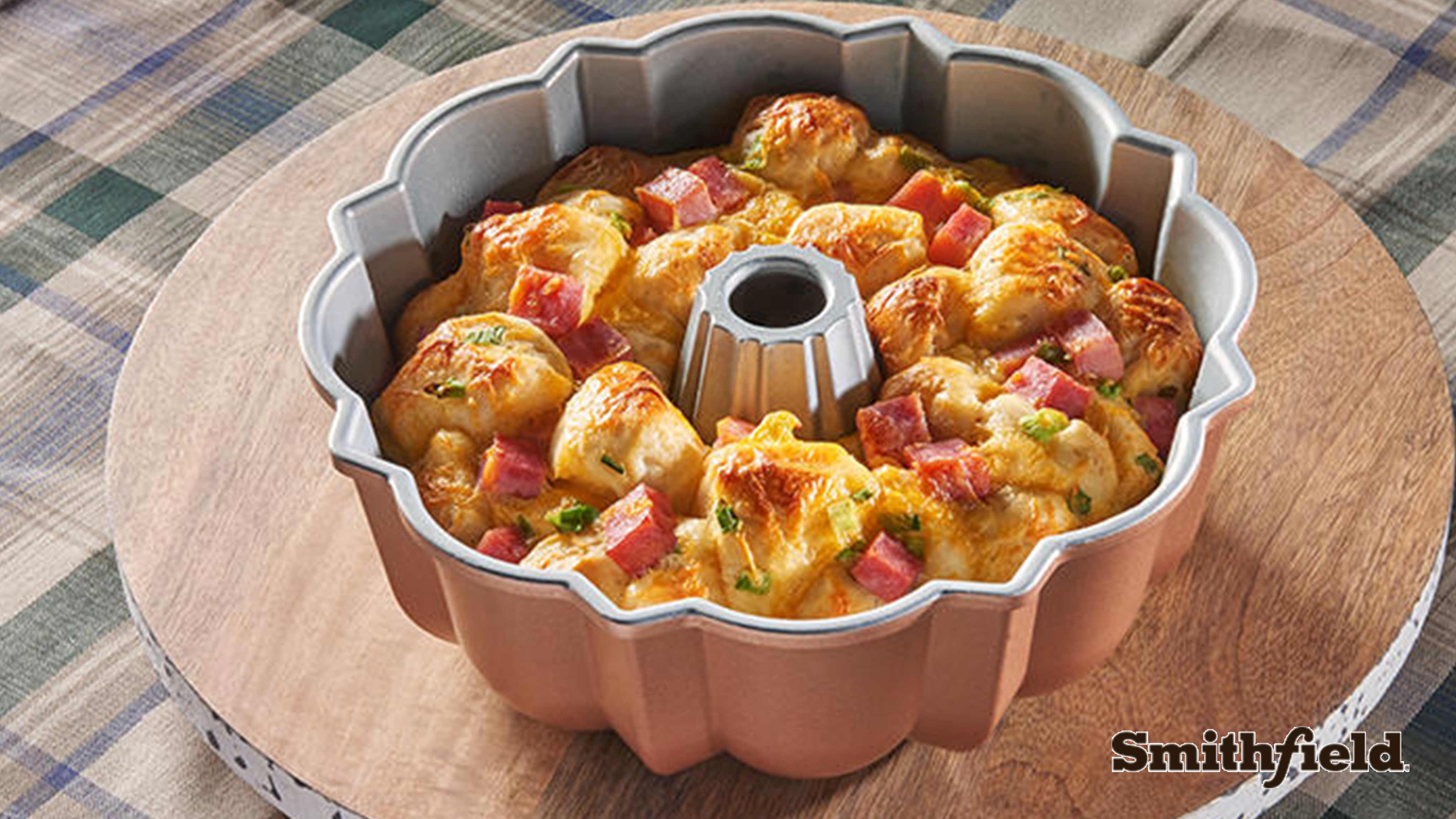 Image for Recipe Ham, Egg and Cheese Monkey Bread