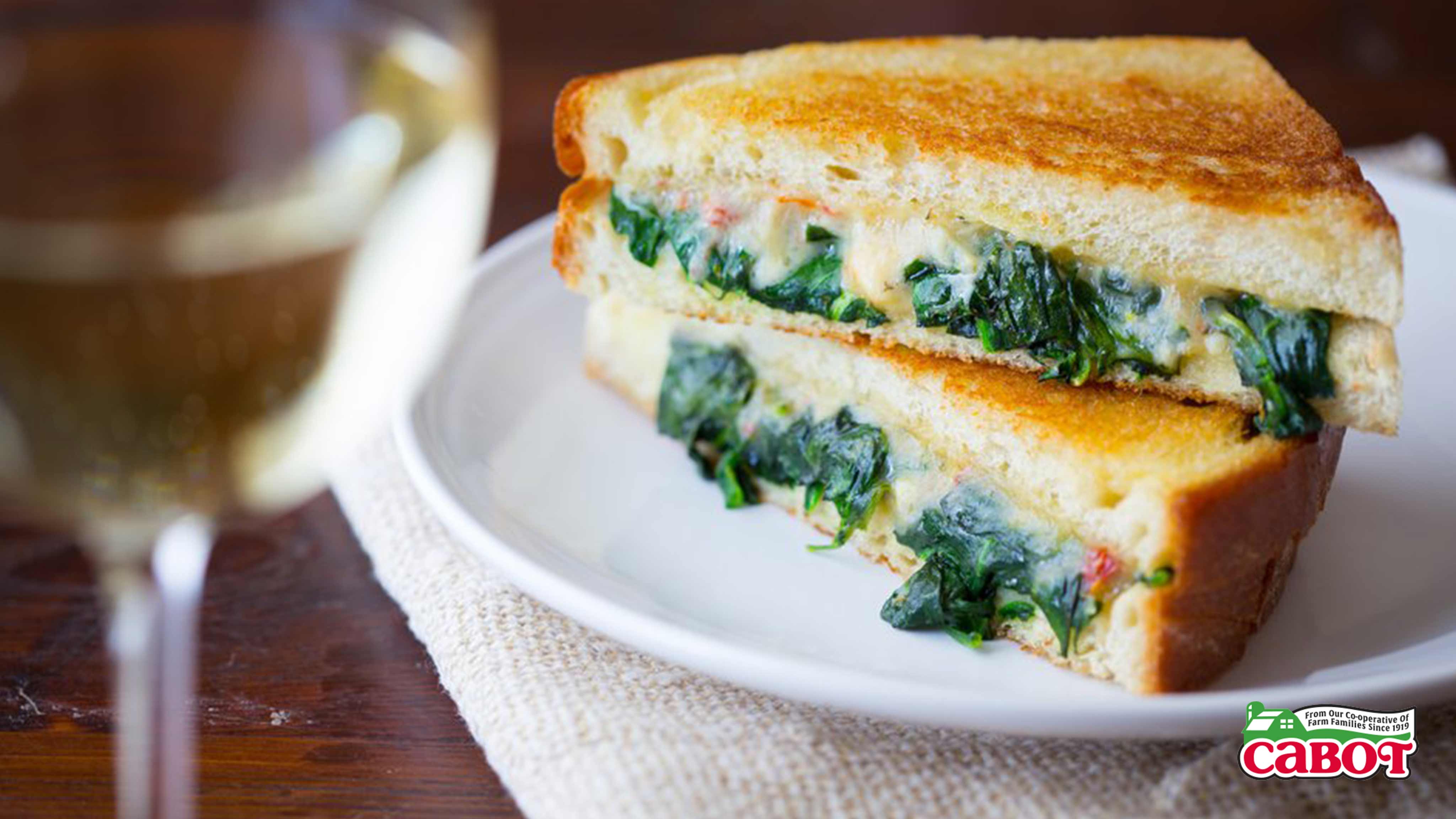 Image for Recipe Grilled Cheese Florentine