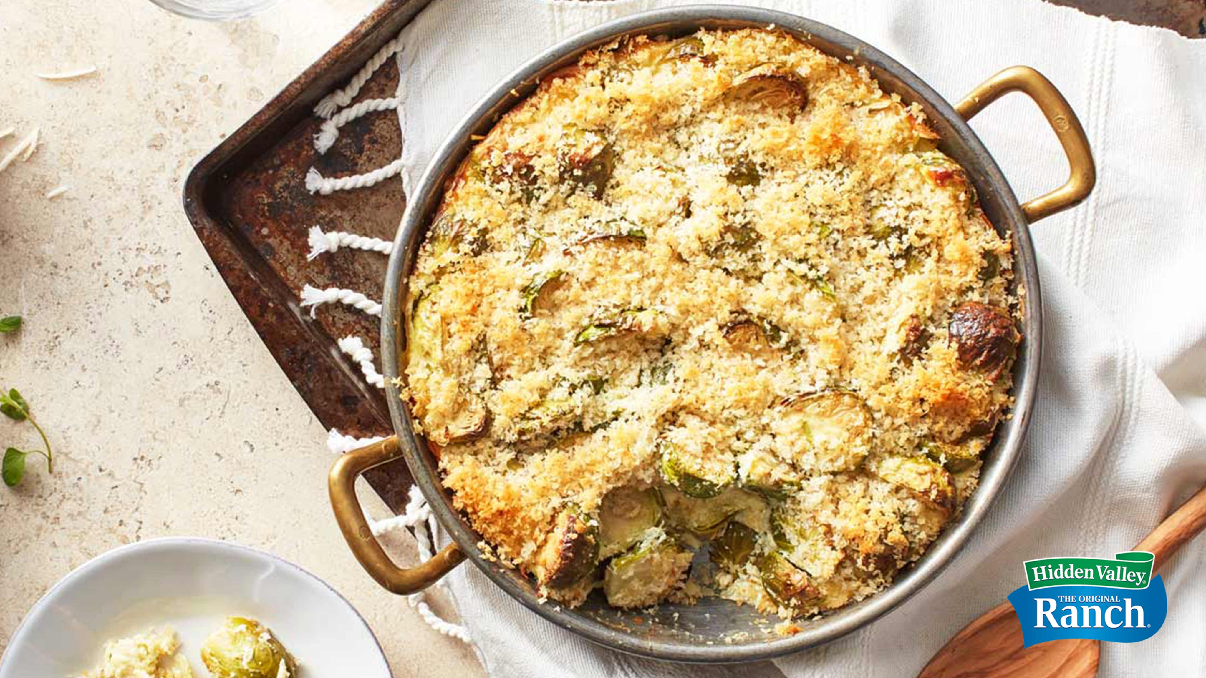 Image for Recipe Brussels Sprouts Gratin
