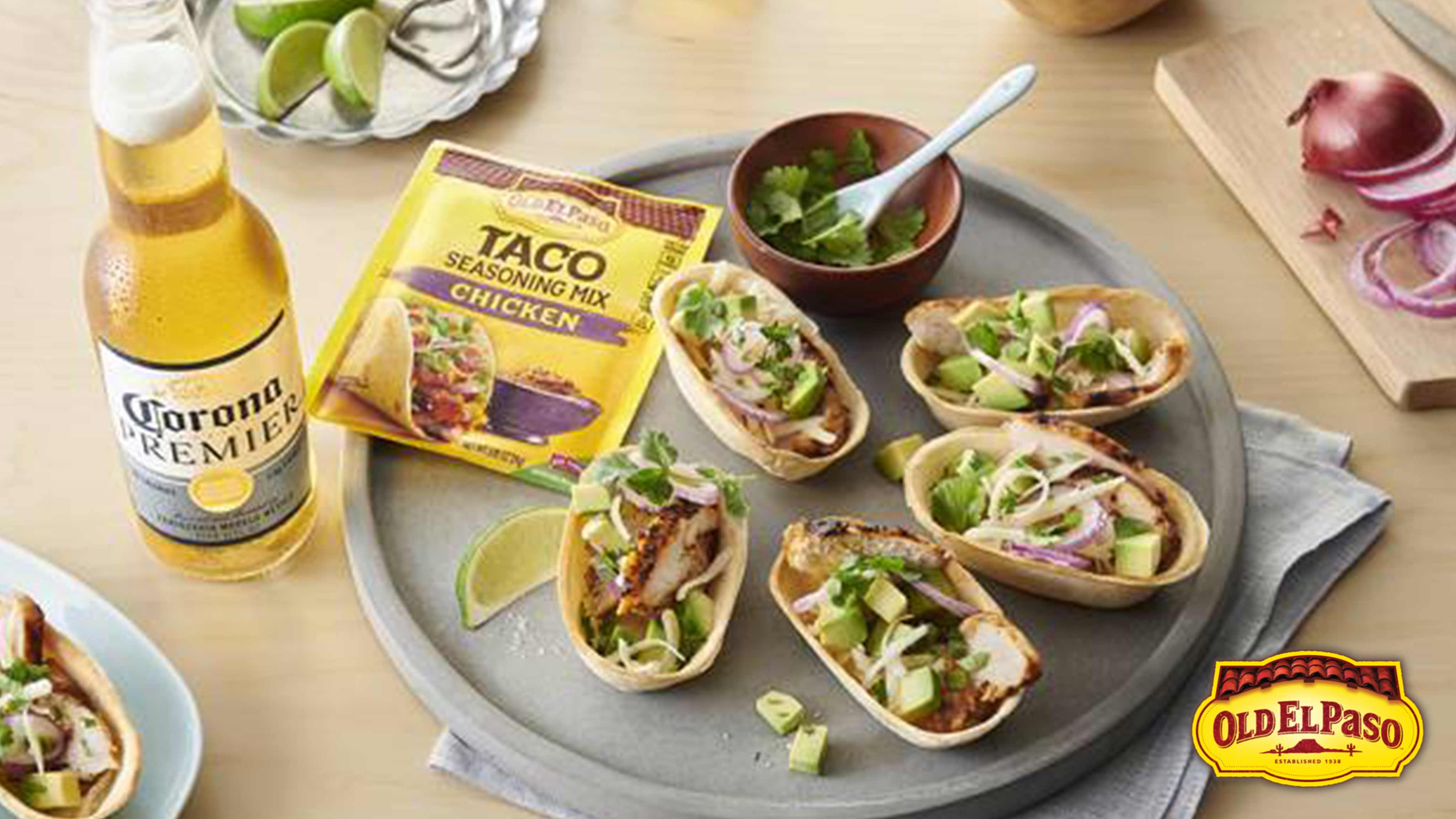 Image for Recipe Mini Grilled Chicken Taco Bowls