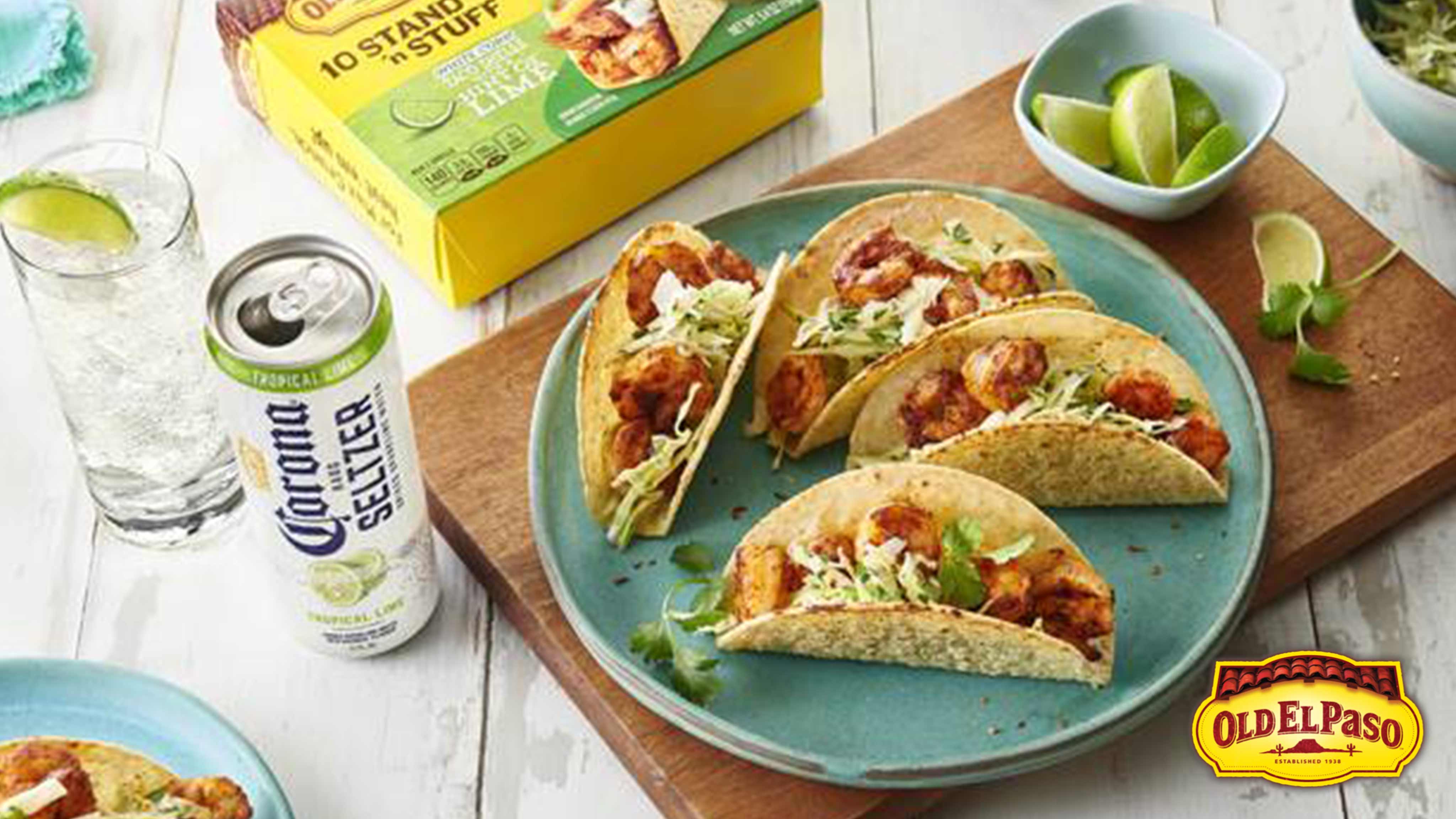 Image for Recipe Shrimp Tacos with Creamy Lime Slaw