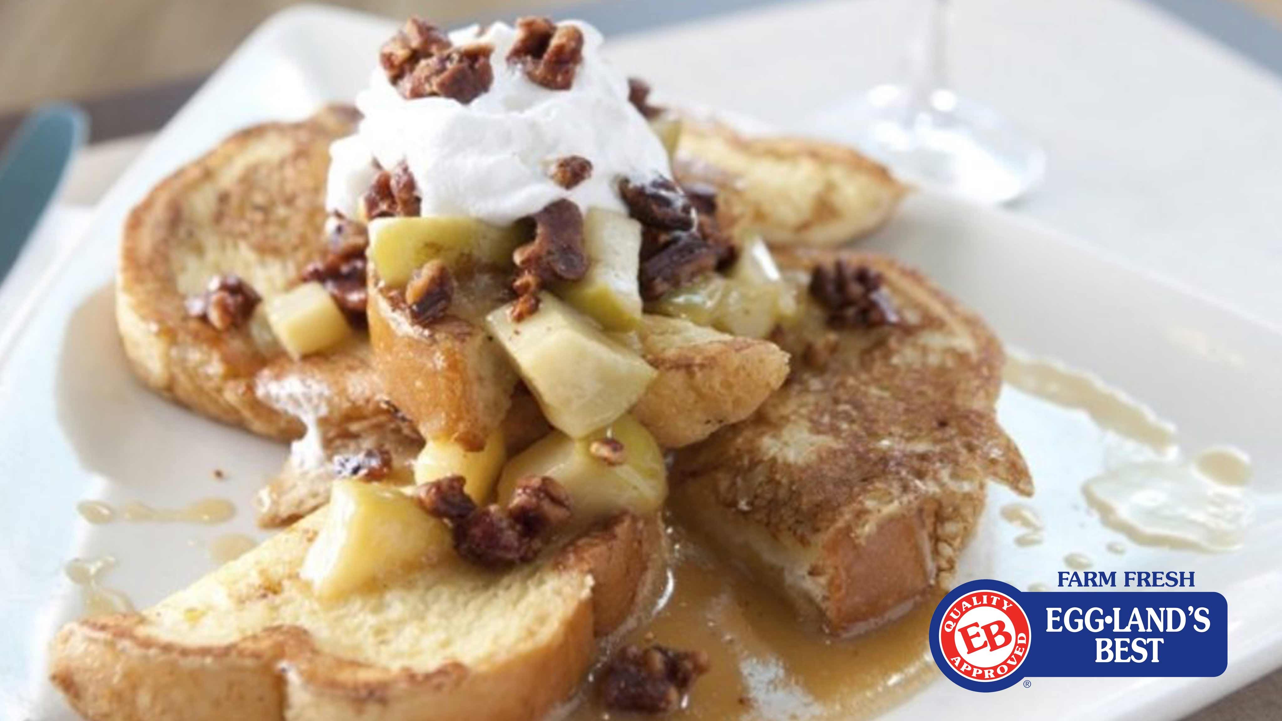 Image for Recipe Pear and Vanilla French Toast Bake