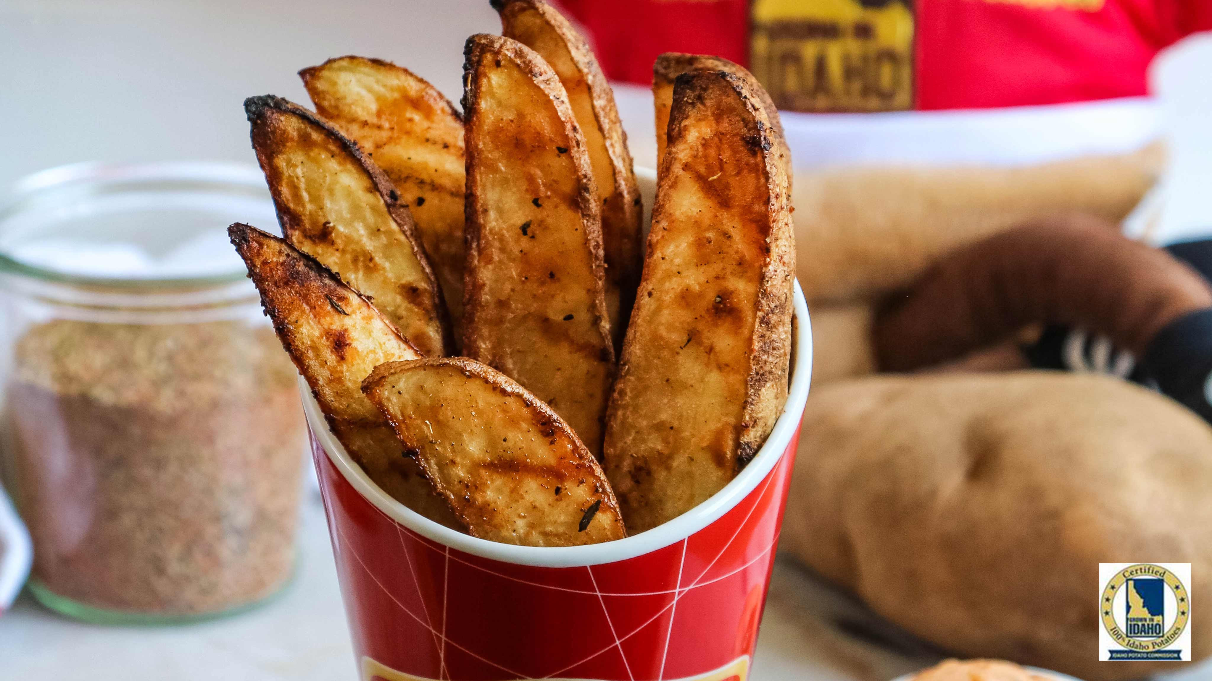 Image for Recipe Grilled Cajun Potato Wedges