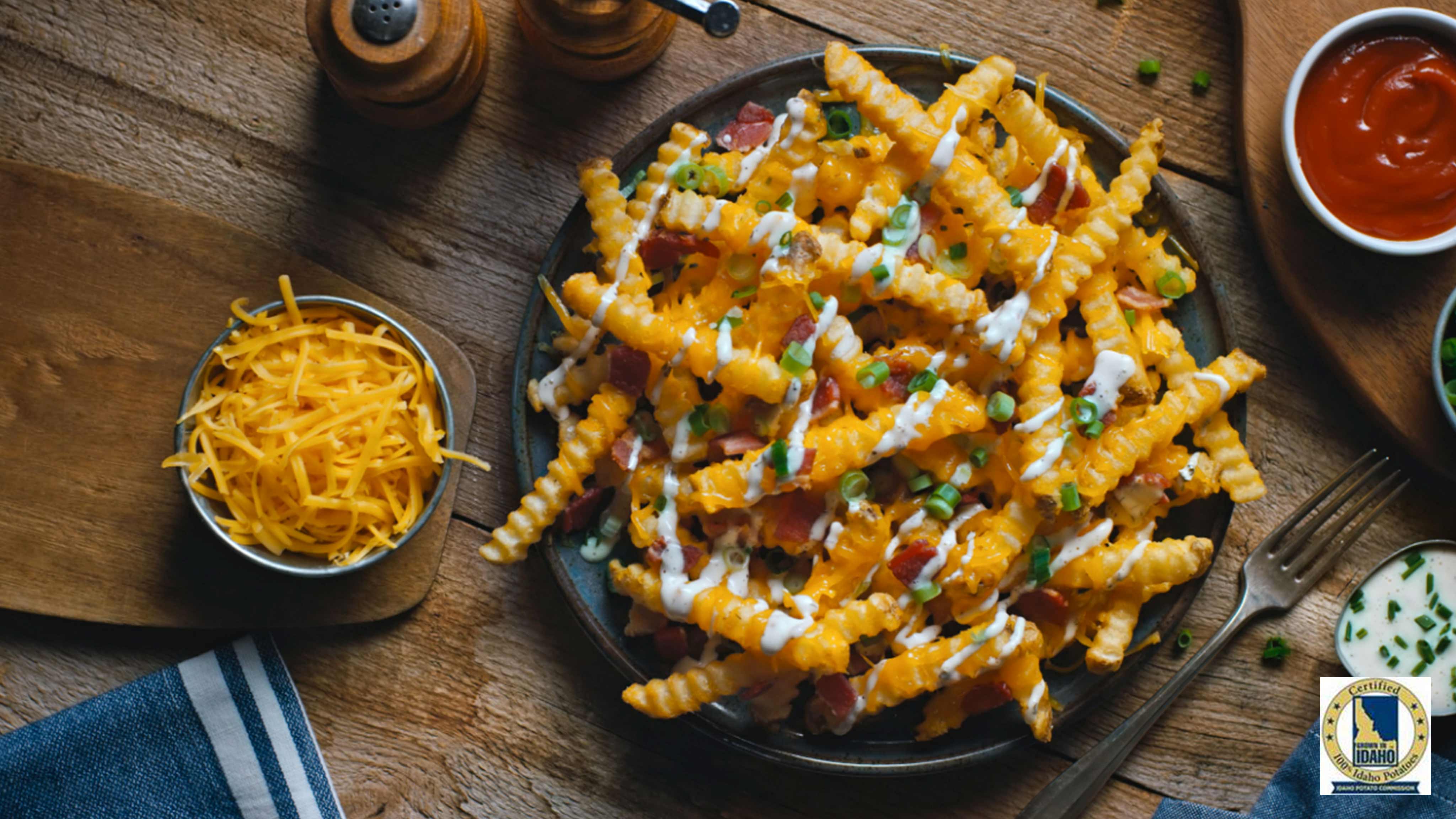 Image for Recipe Loaded Bacon Cheese Fries