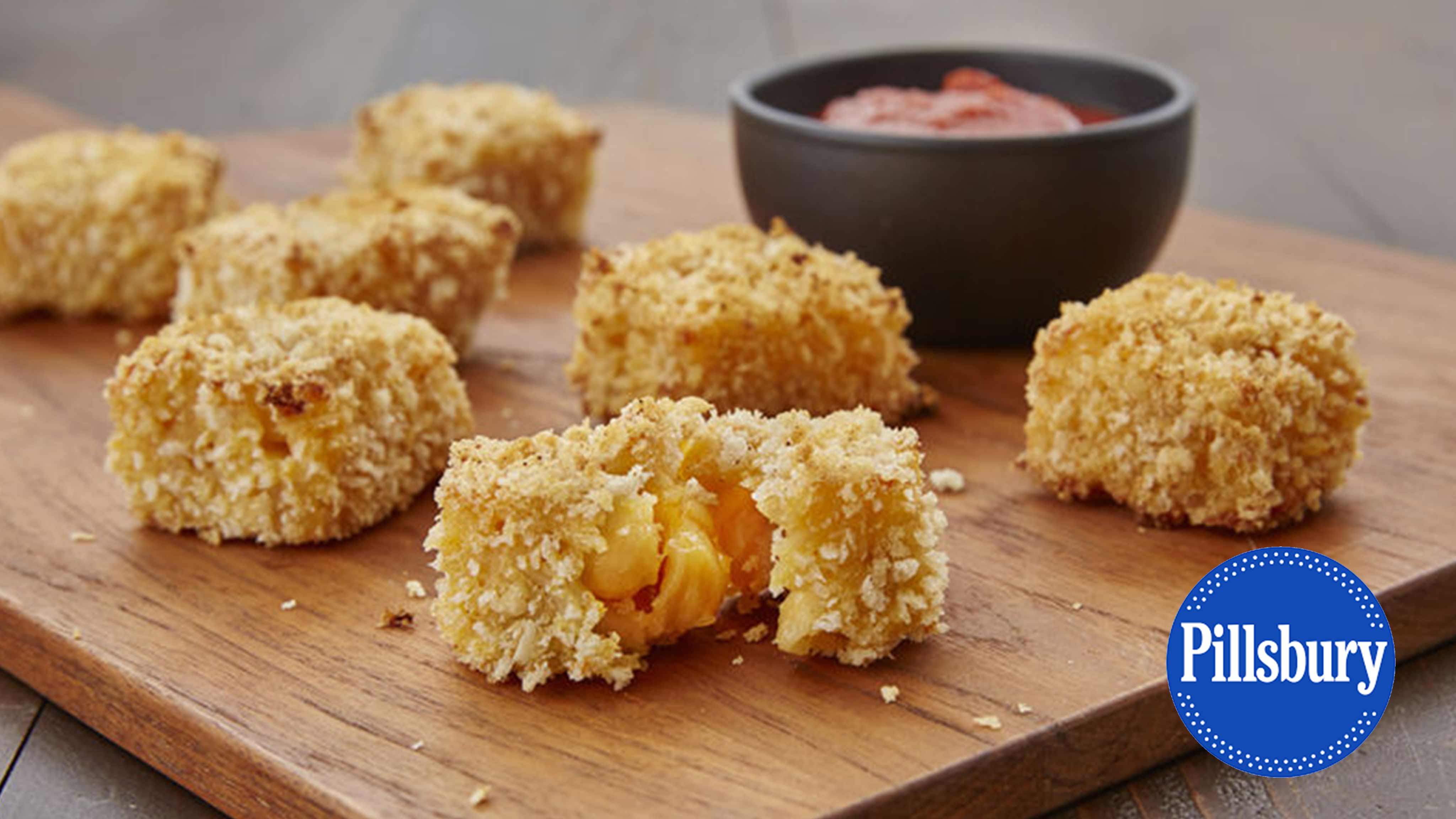 Image for Recipe Double Cheddar Mac and Cheese Bites