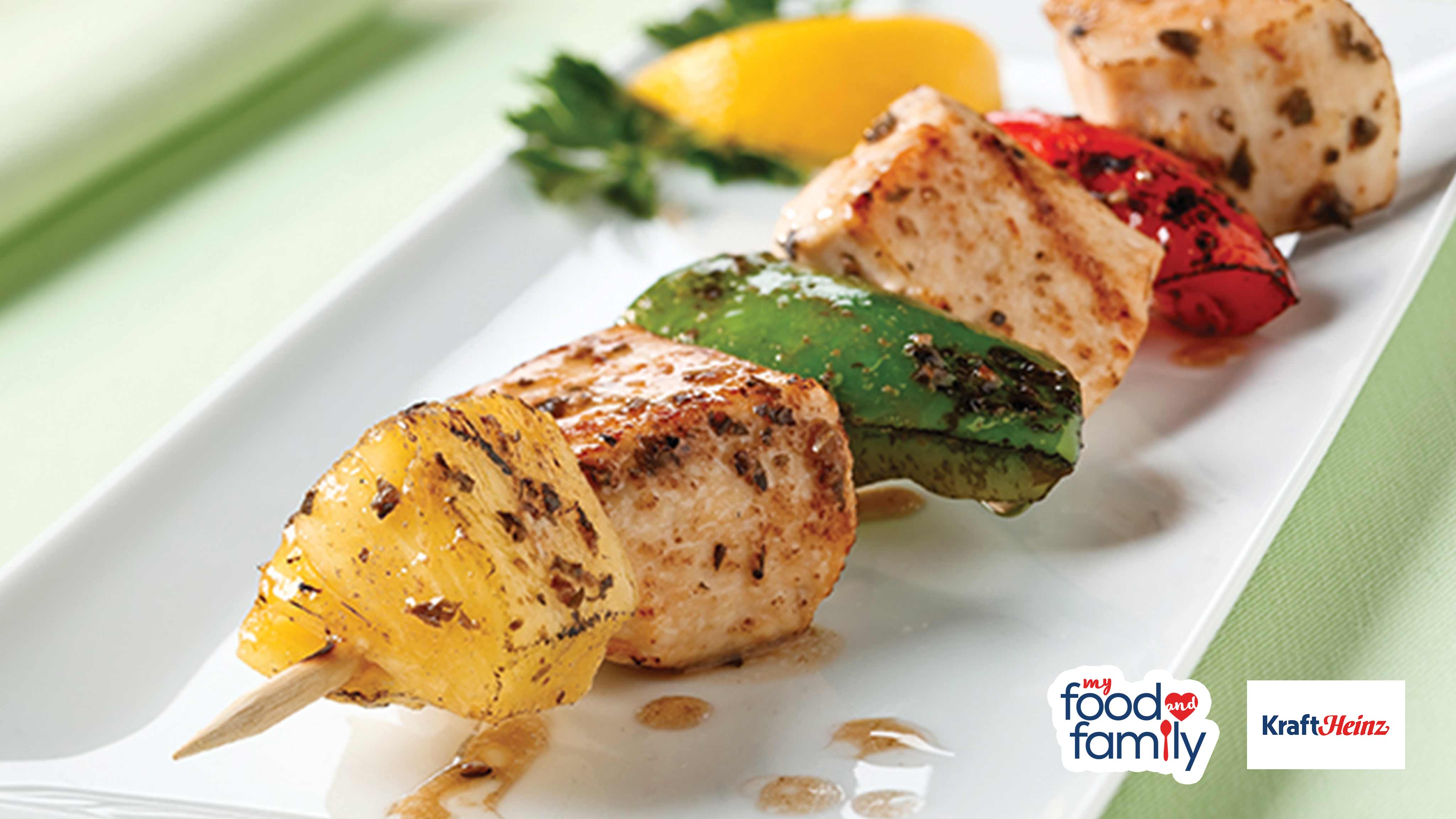 Image for Recipe Pineapple-Chicken Kabobs