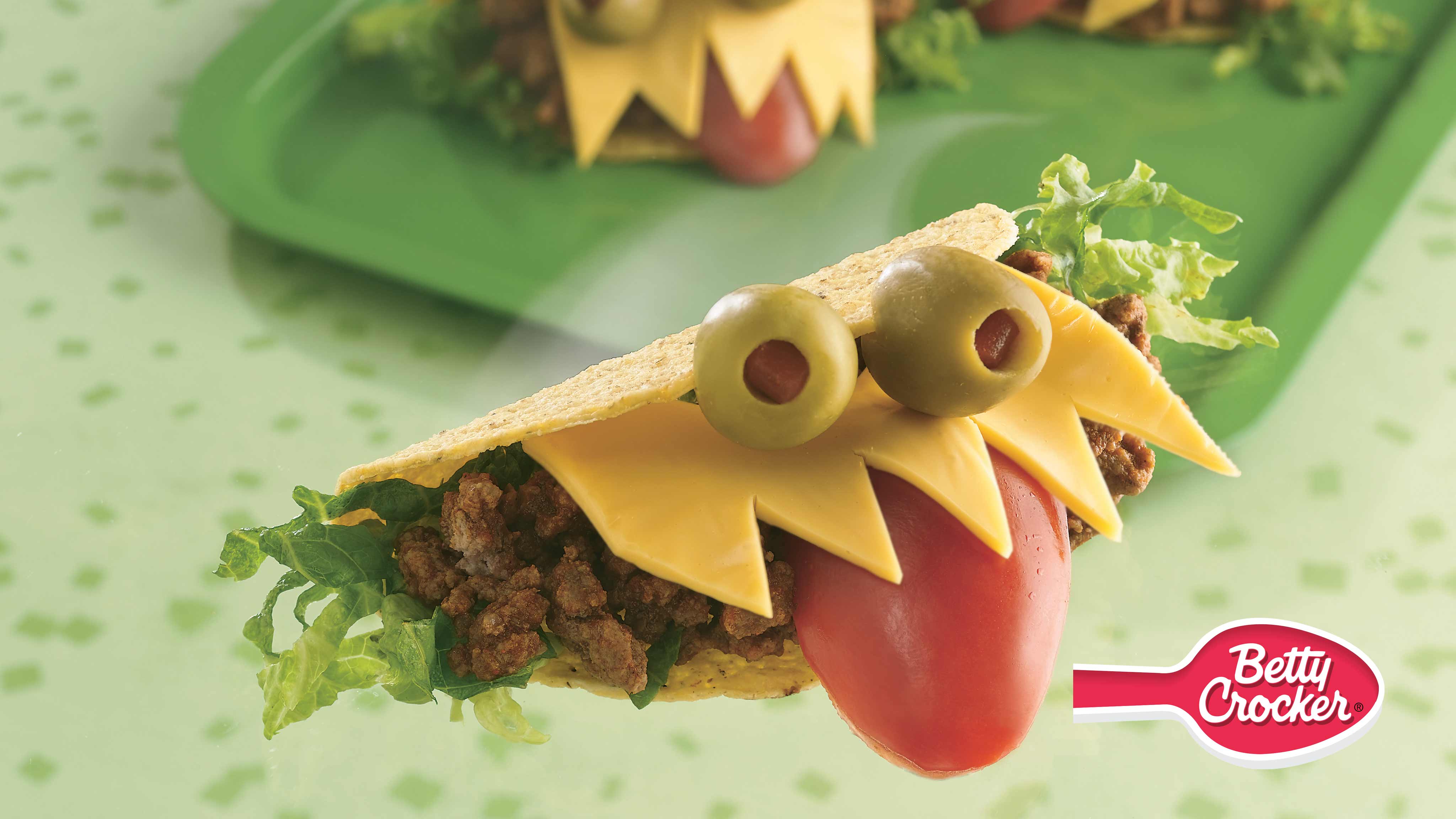 Image for Recipe Halloween Monster-Mouth Tacos