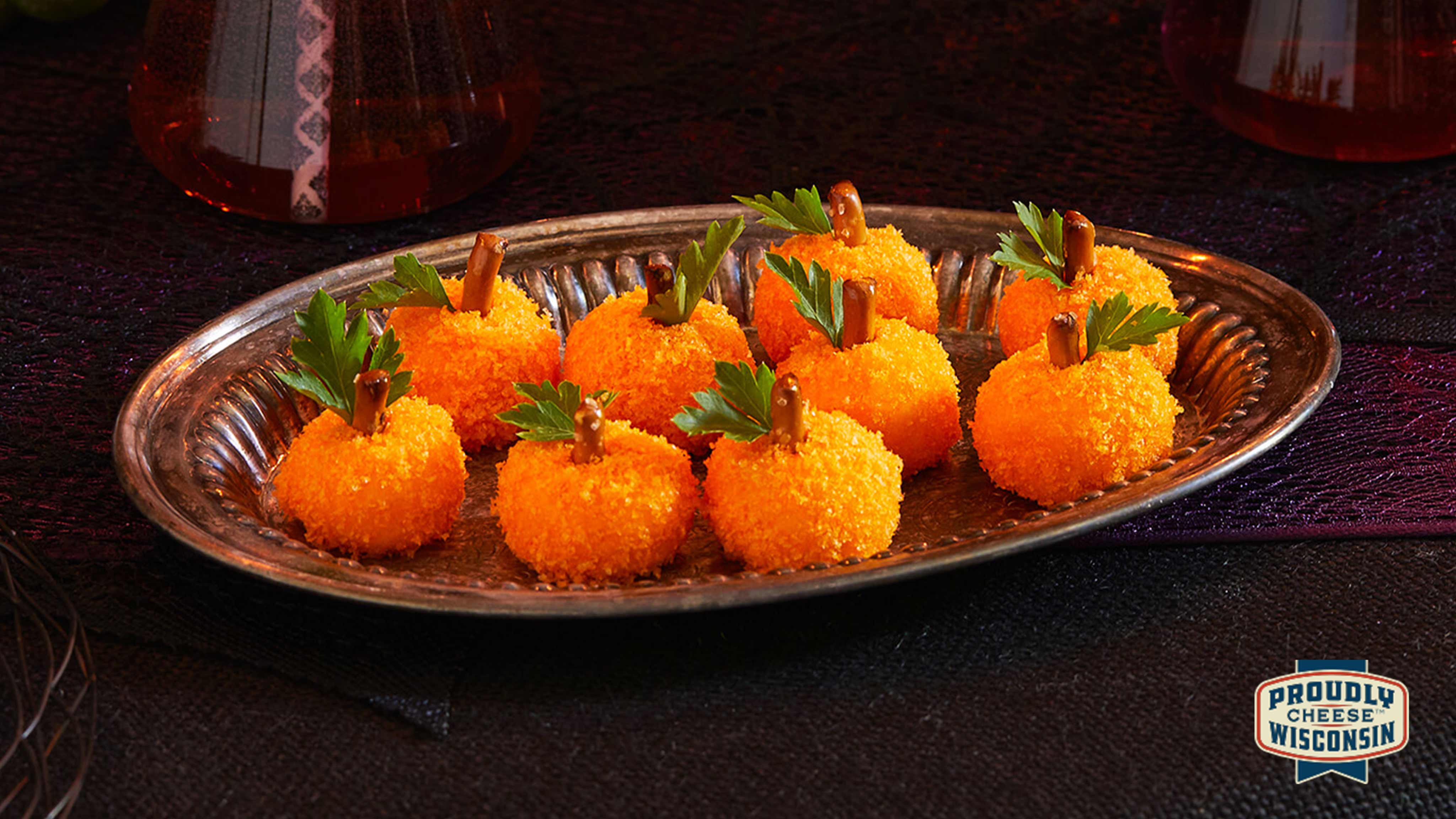 Image for Recipe Mini Pumpkin Cheese Balls