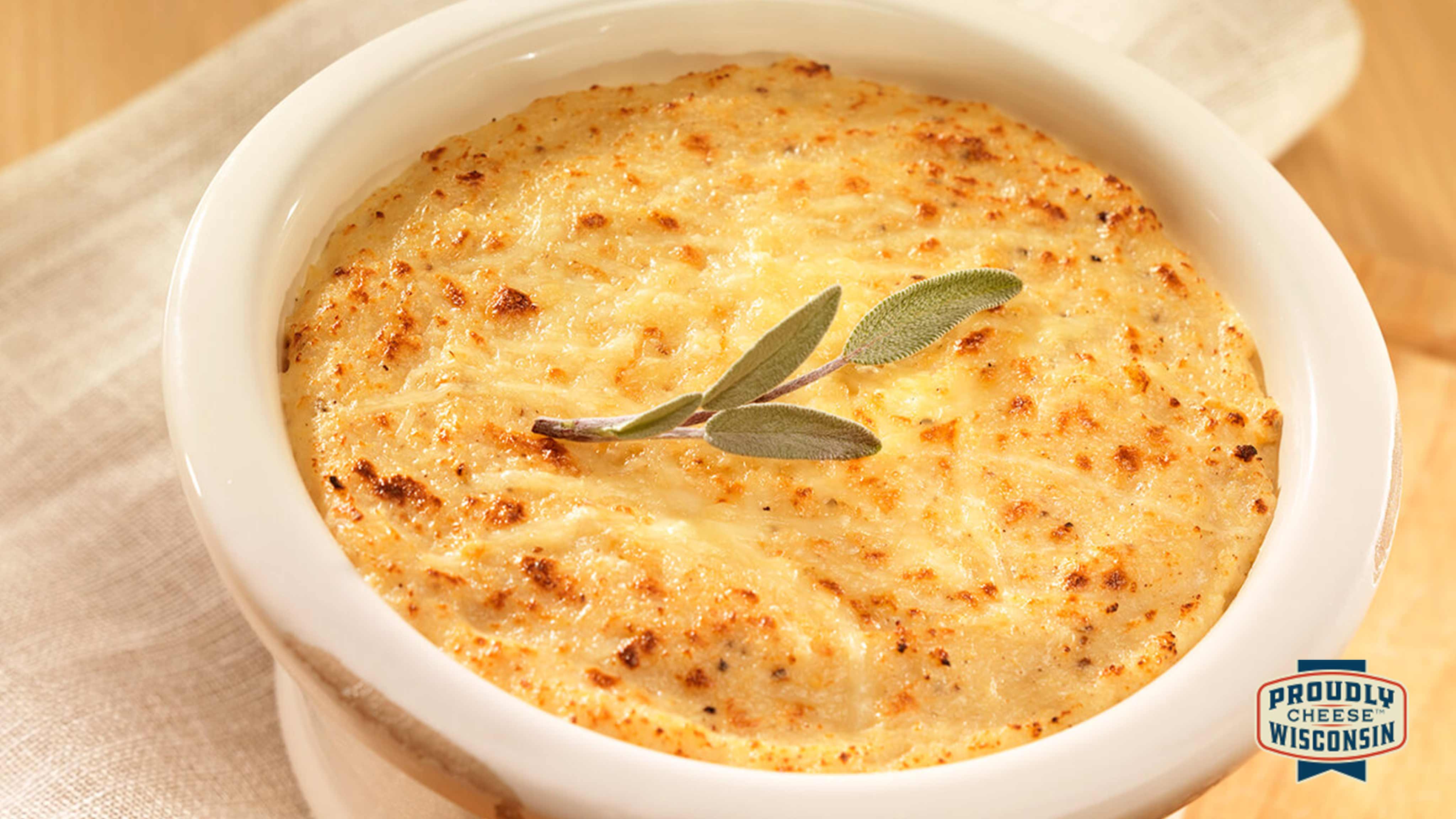 Image for Recipe Three-Cheese Roasted Cauliflower Dip