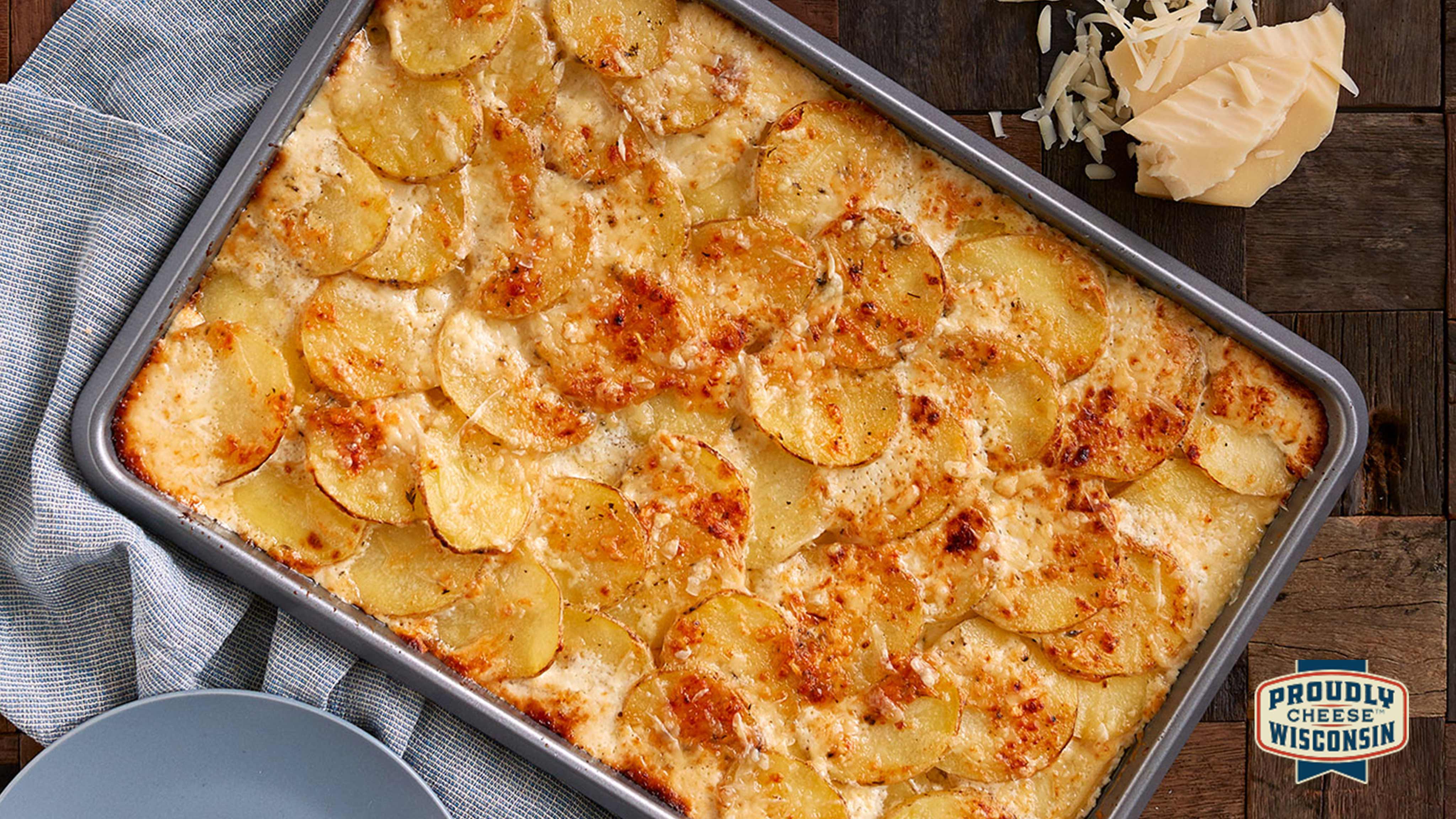 Image for Recipe Sheet-Pan Scalloped Potatoes