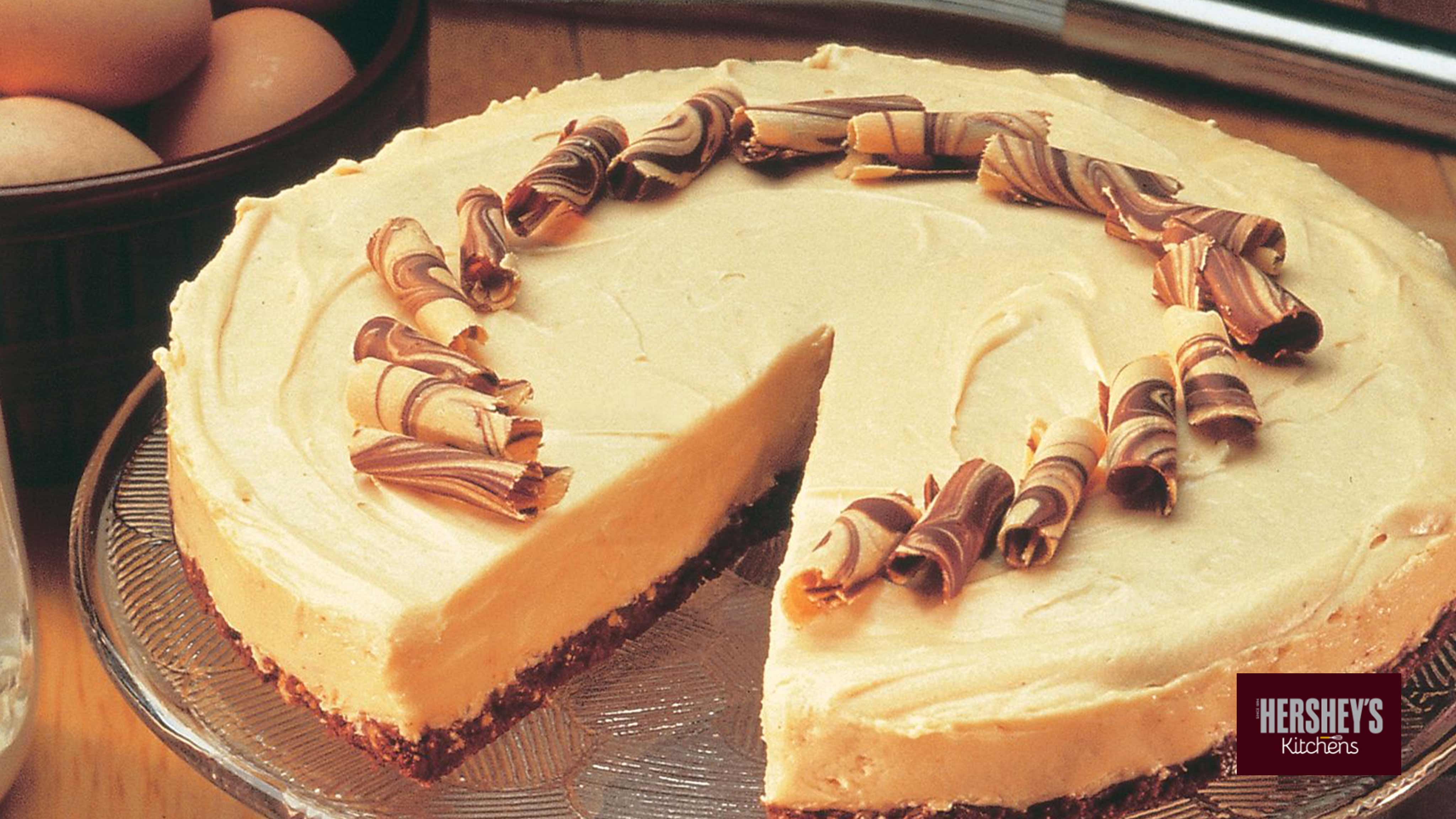 Image for Recipe No-Bake Peanut Butter 'n Chocolate Cheesecake