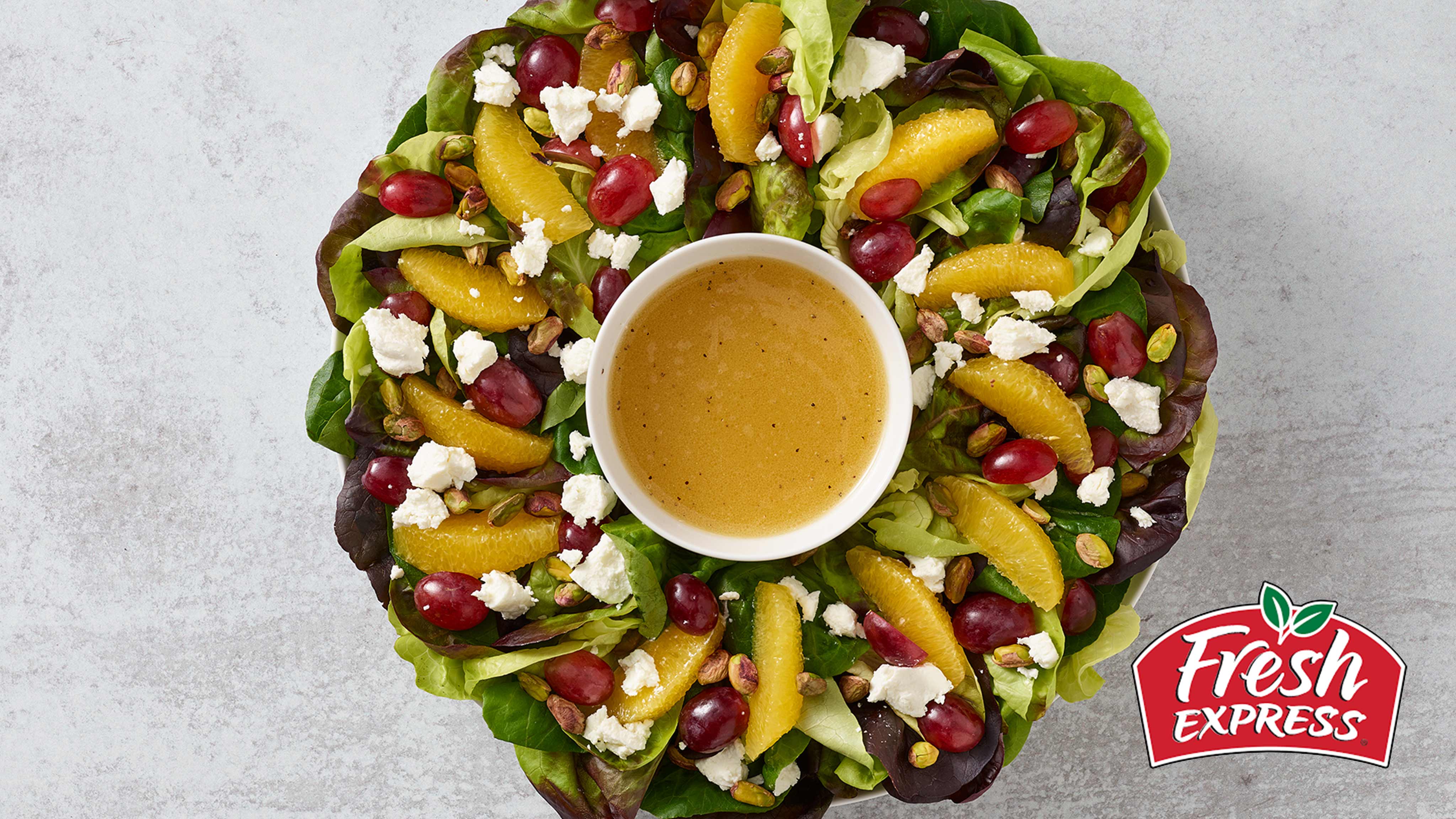 Image for Recipe Christmas Wreath Salad