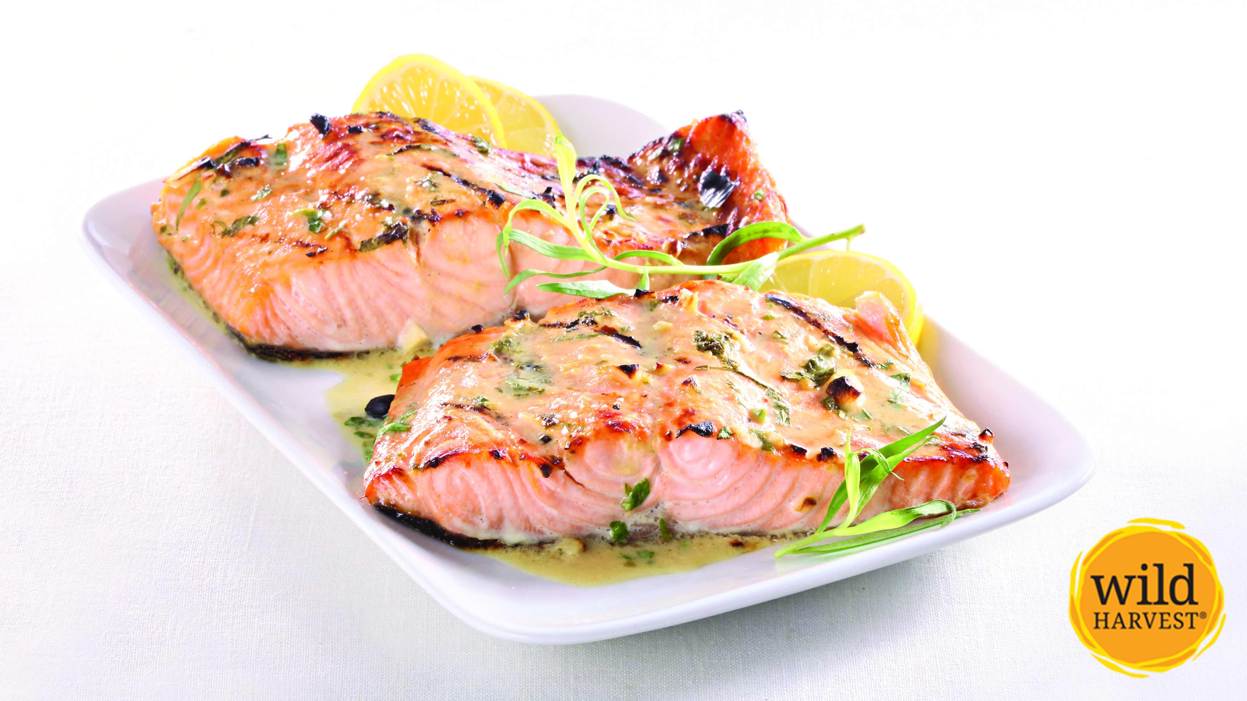 Image for Recipe Grilled Salmon with Tarragon