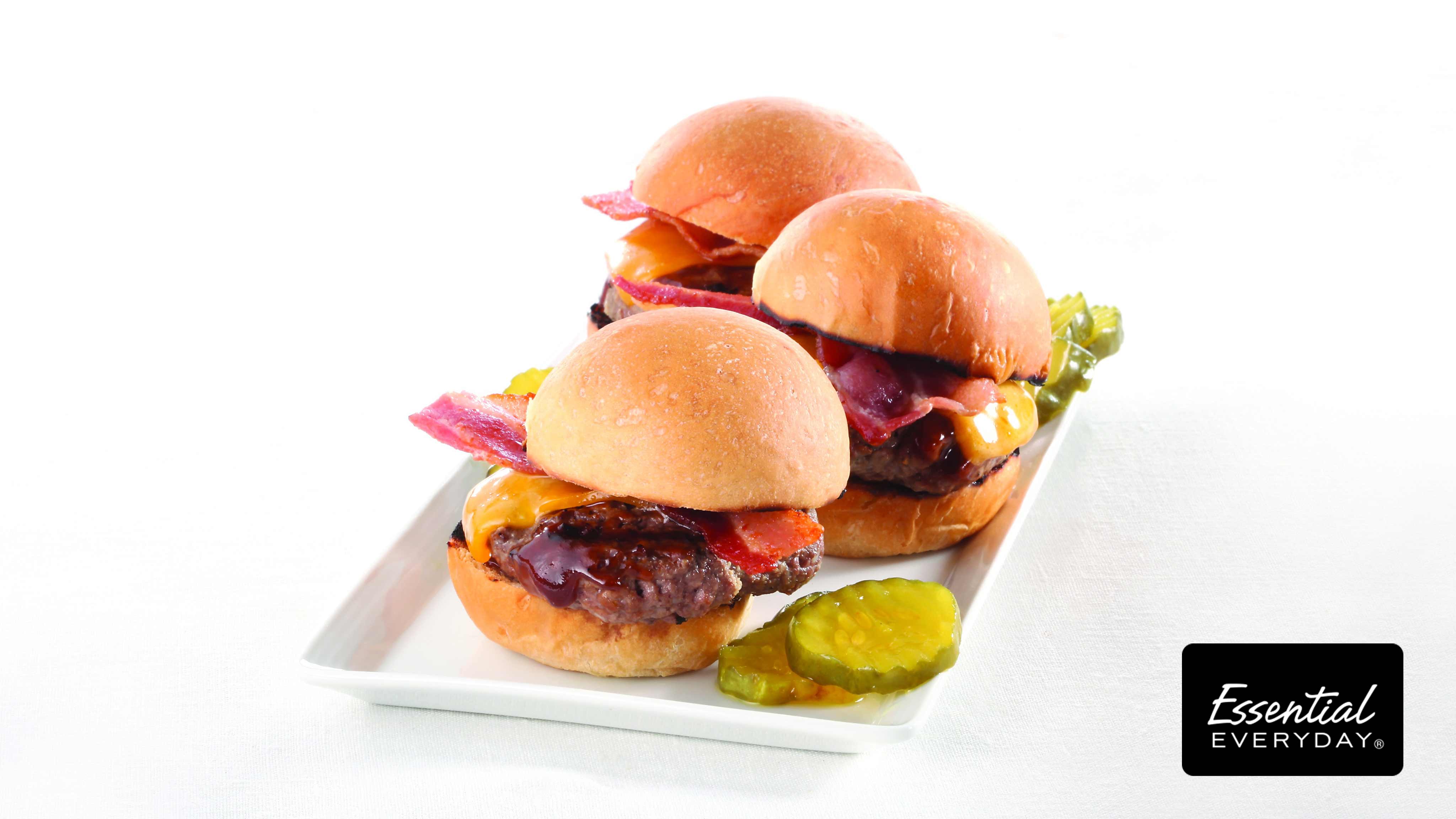 Image for Recipe BBQ Bacon Cheddar Sliders