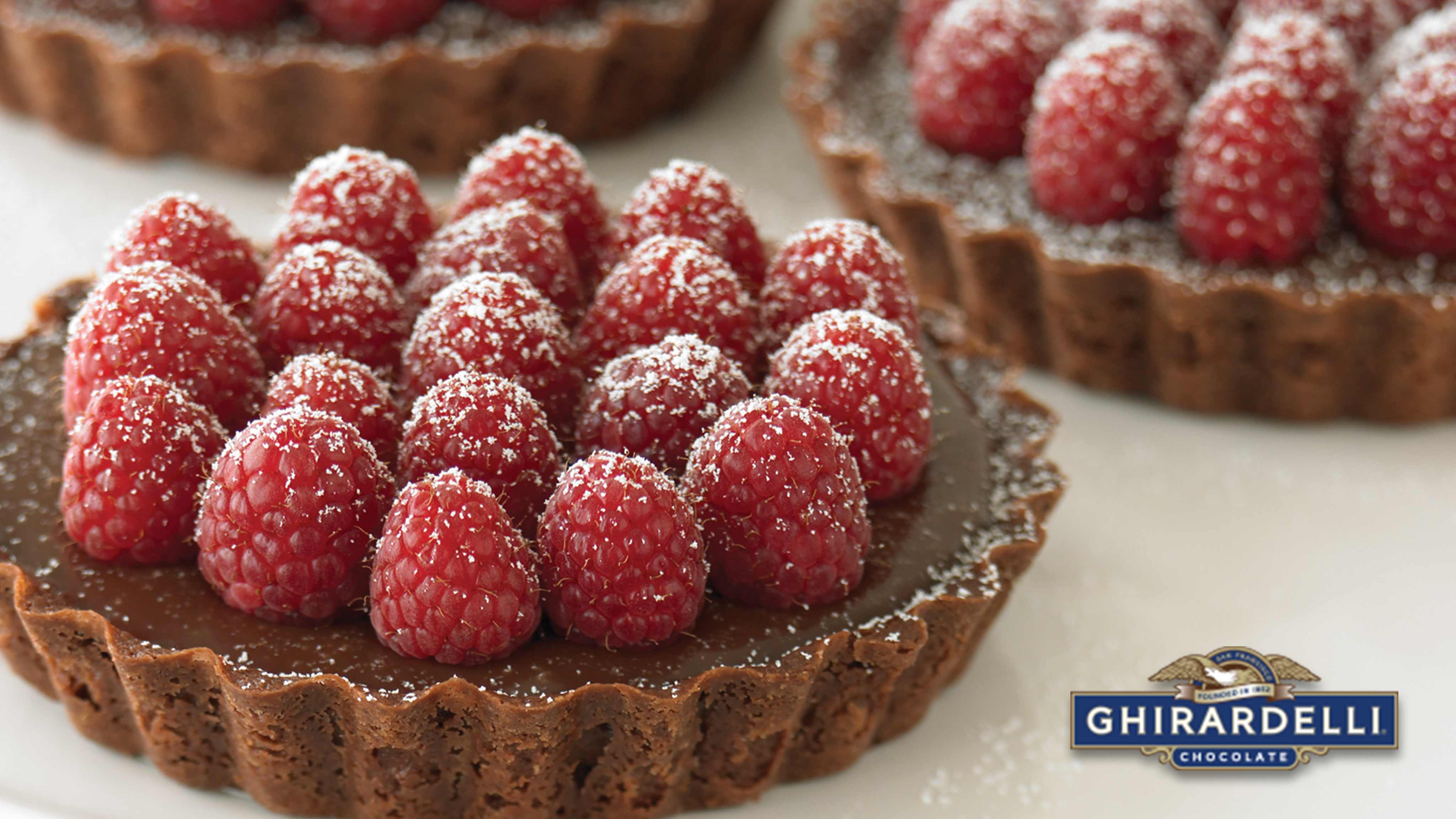 Image for Recipe Chocolate Raspberry Tartlets