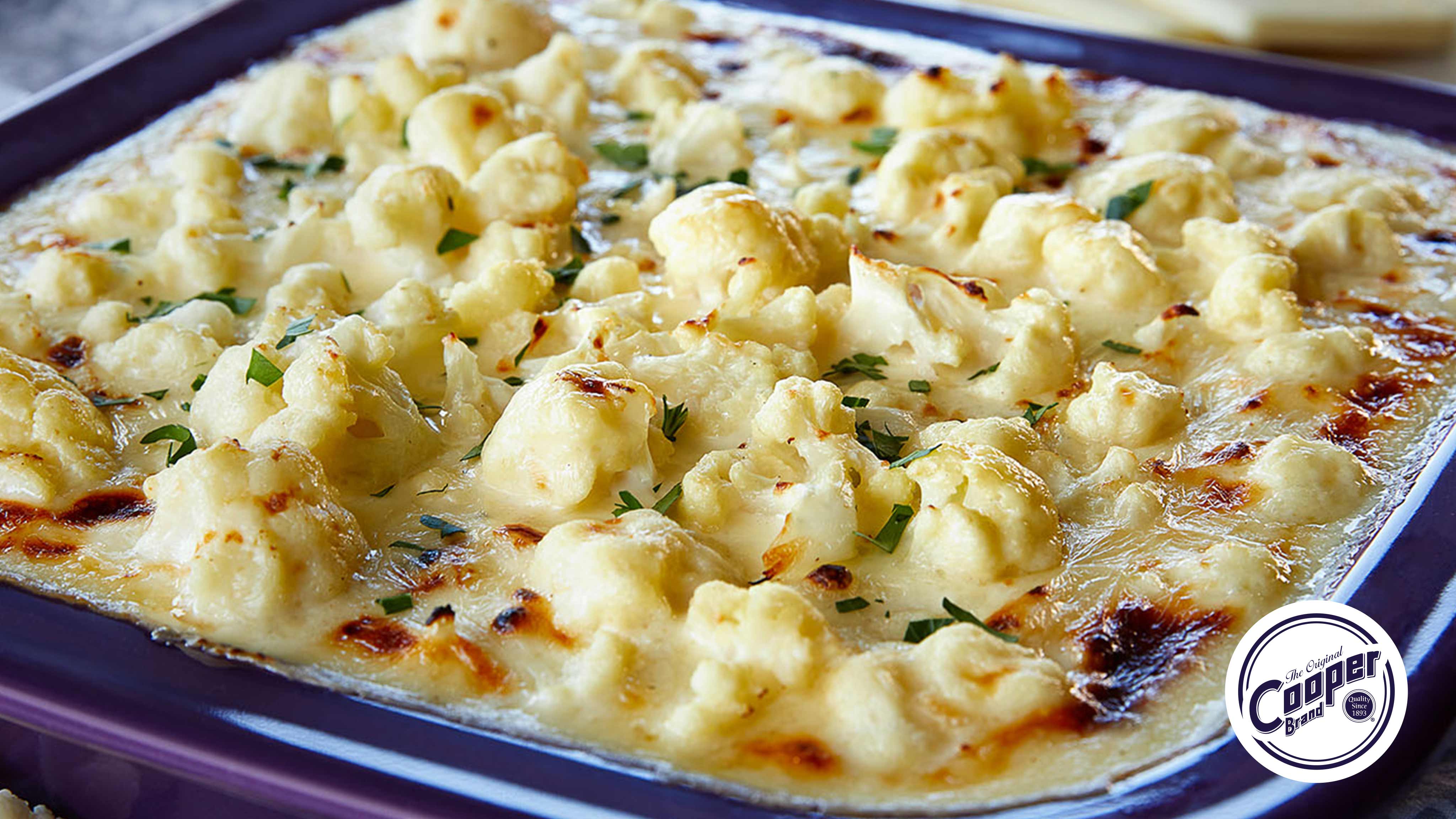 Image for Recipe Cooper&reg;  Sharp Low Carb Cauliflower &apos;Mac&apos; and Cheese