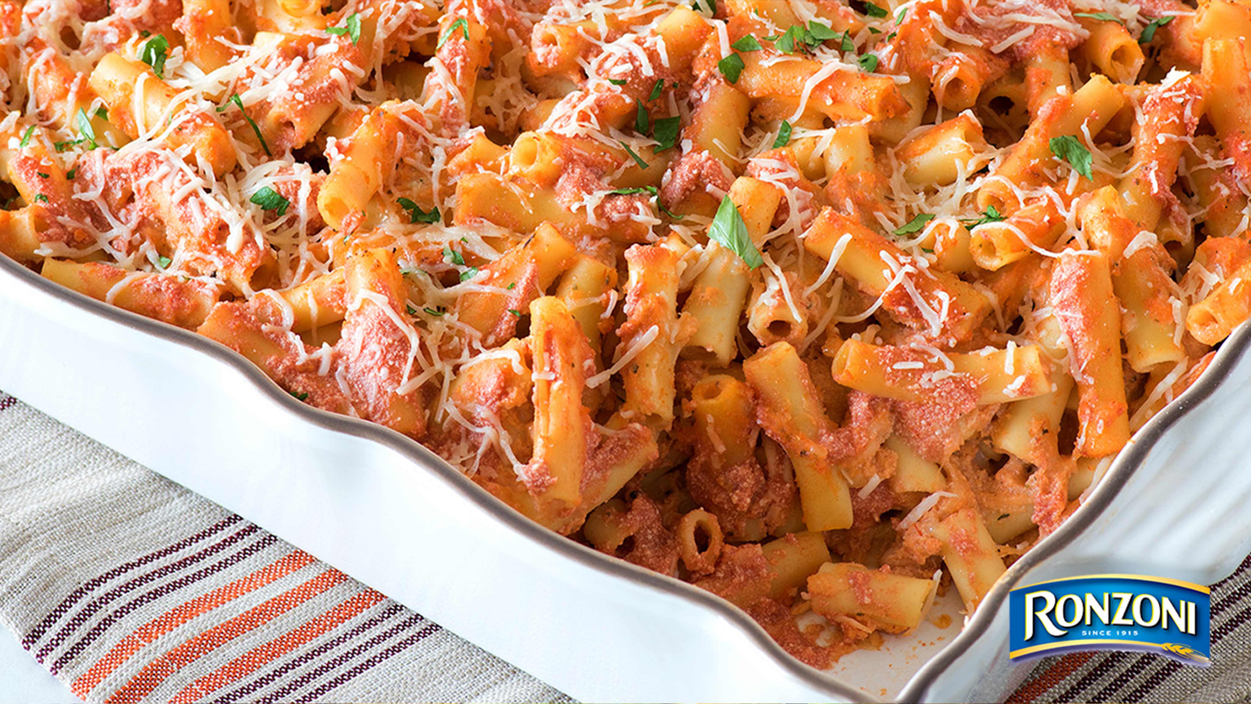 Meatless Baked Ziti