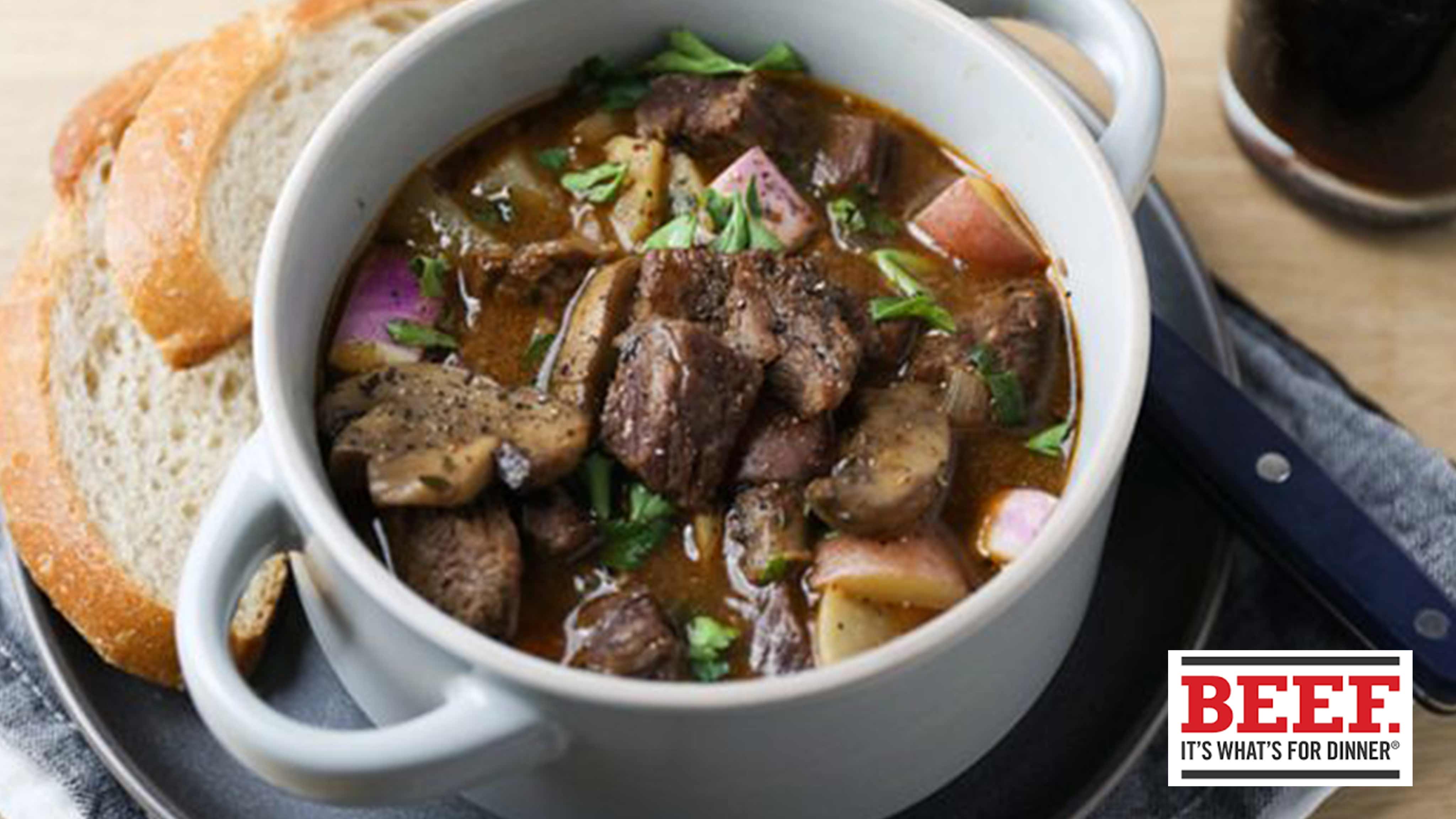 Image for Recipe Irish Beef and Beer Stew