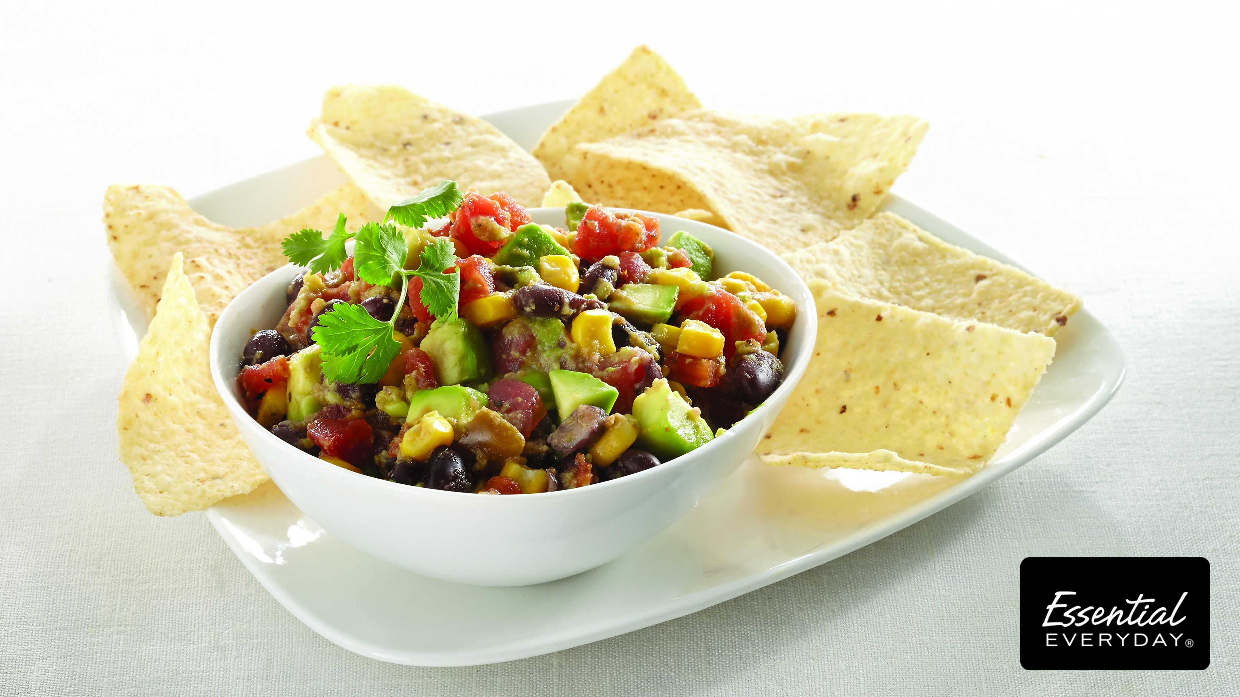 Image for Recipe Black Bean and Corn Guacamole