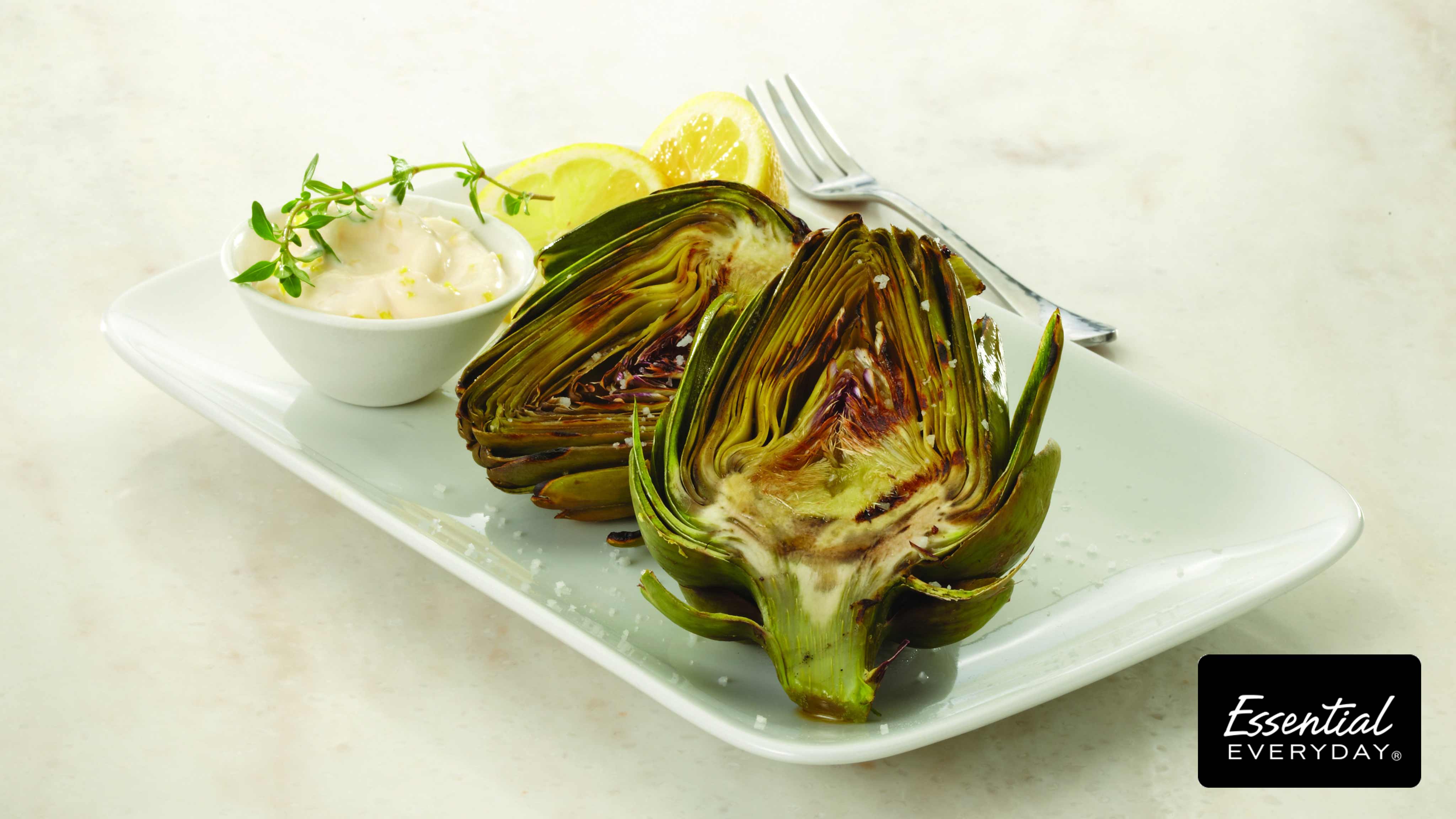 Image for Recipe Grilled Artichokes