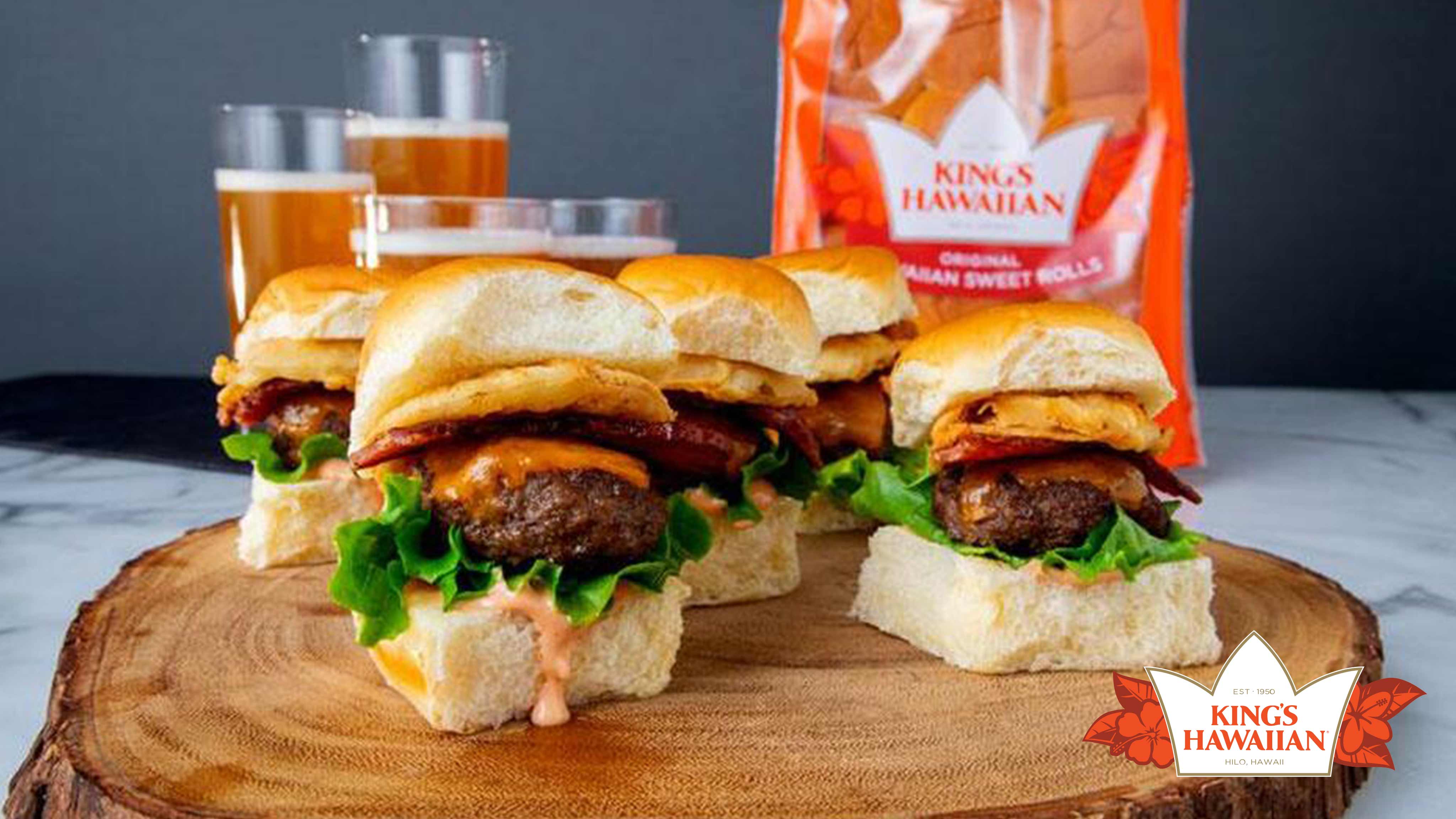 Image for Recipe Western Bacon Cheeseburger Sliders