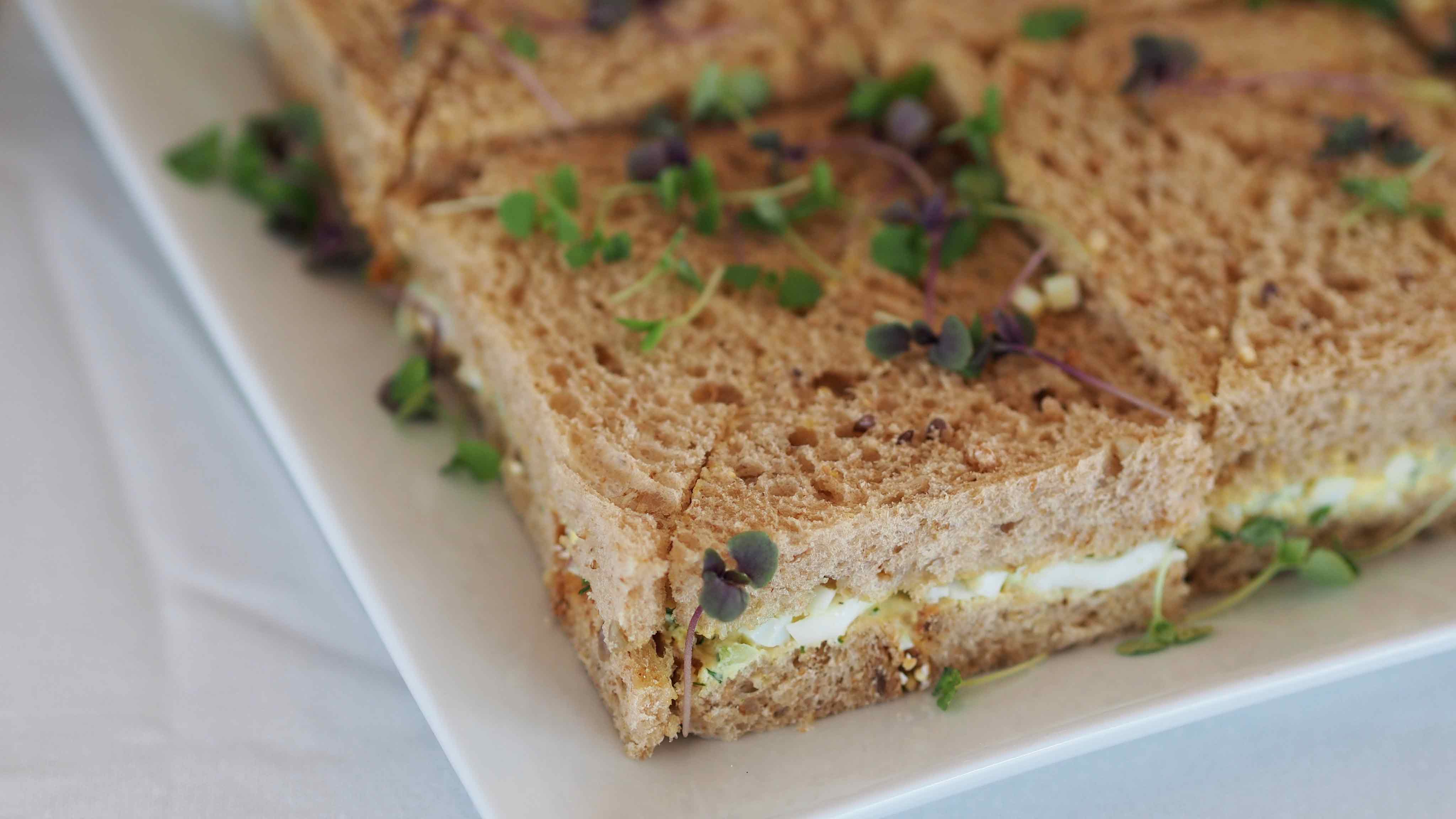 Egg Salad Tea Sandwich