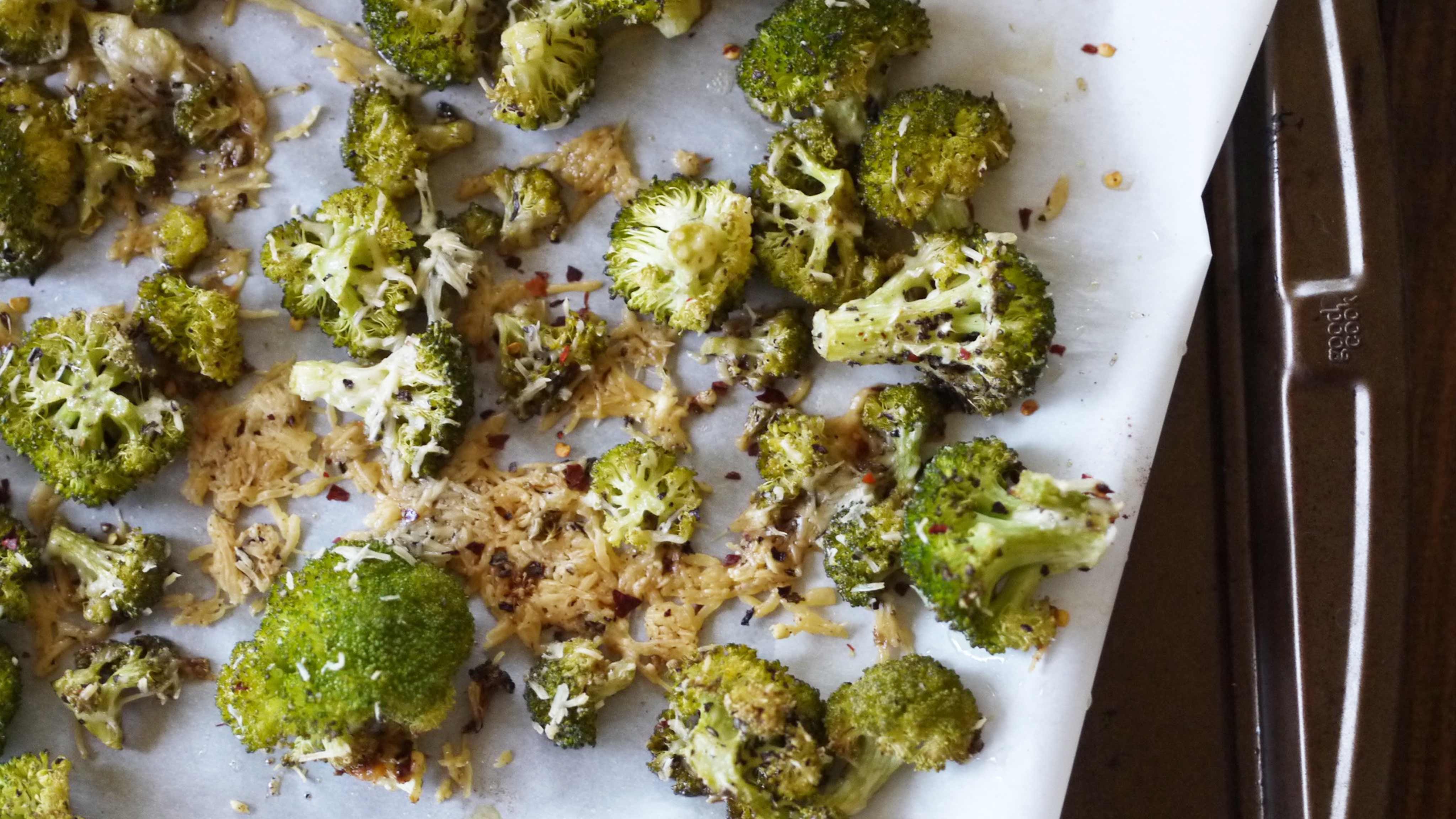 Image for Recipe Roasted Parmesan Broccoli